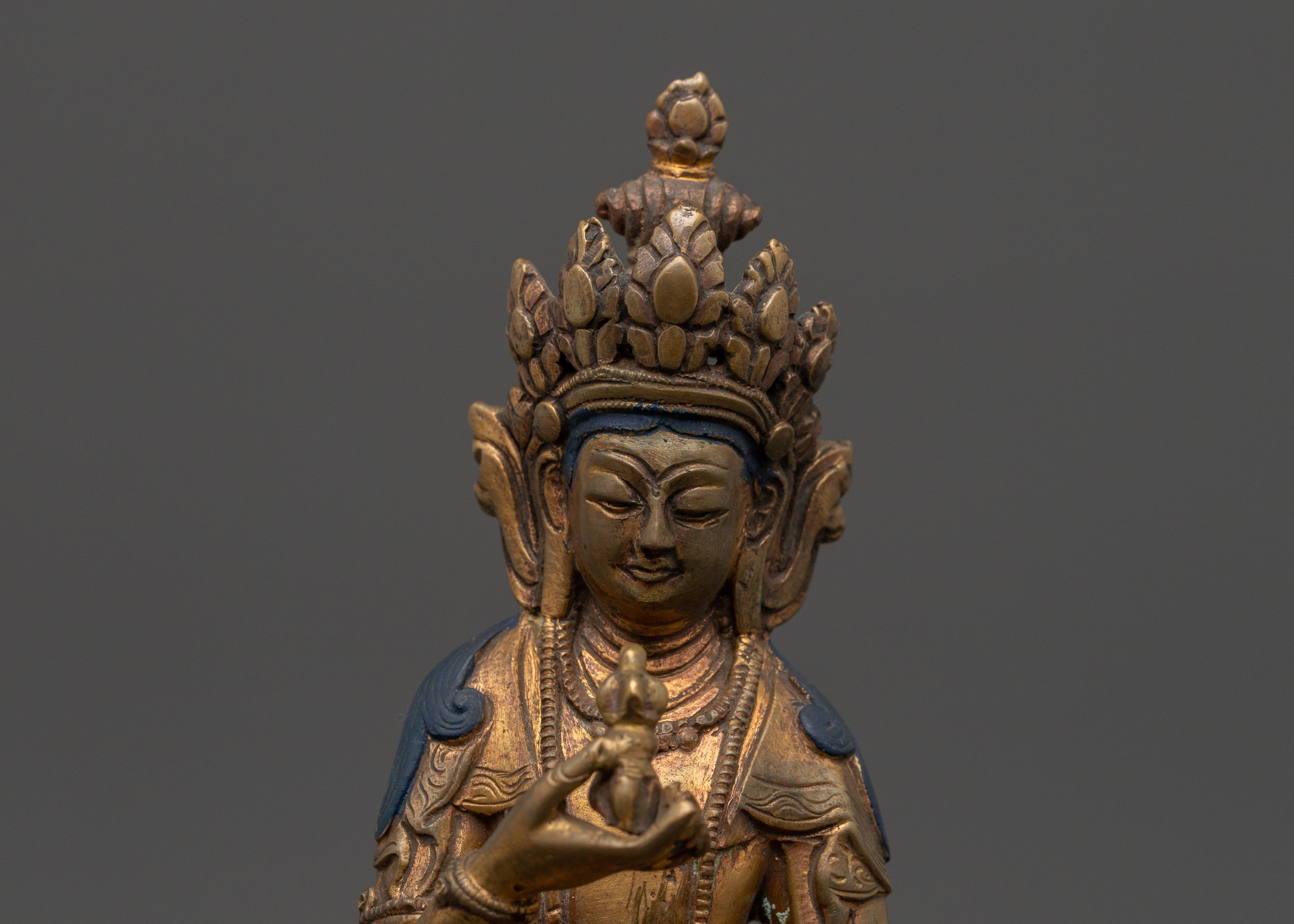 Copper Vajrasattva Buddha | Altar and Meditation