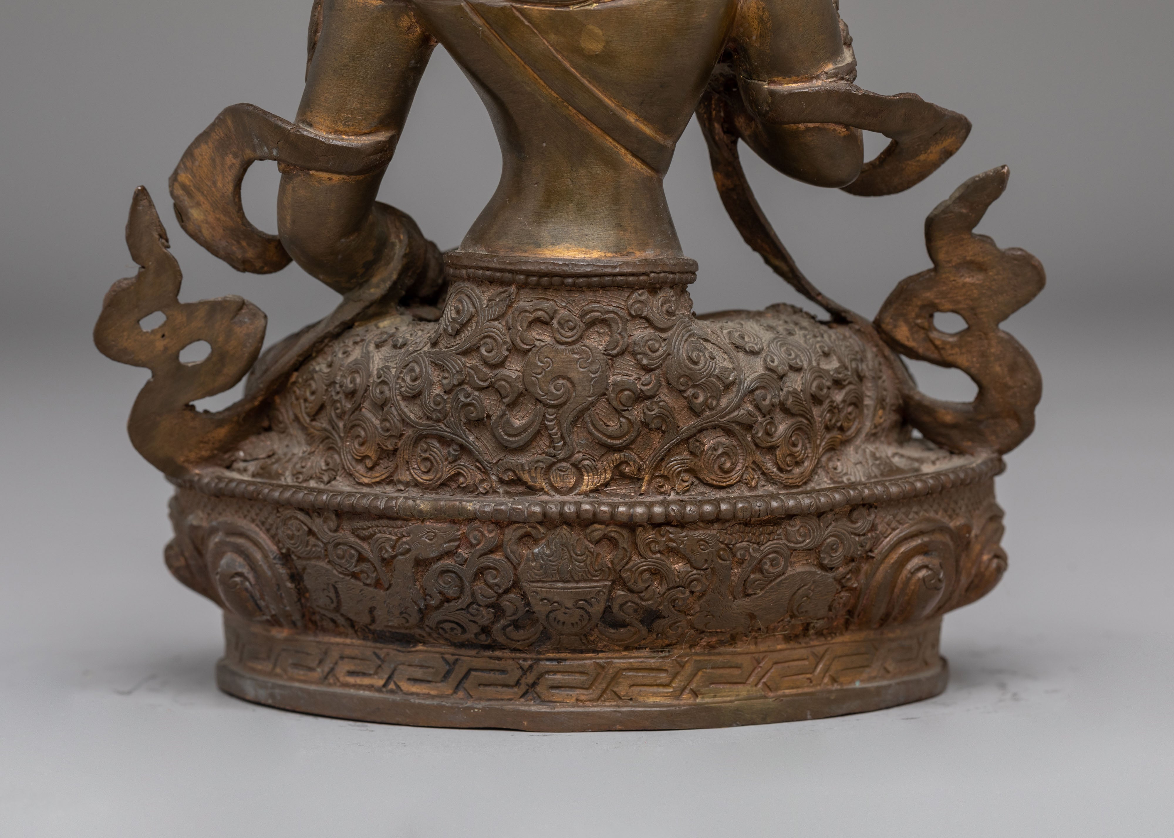 Vajrasattva Handcrafted Sacred Statue | Tibetan Buddhist Deity