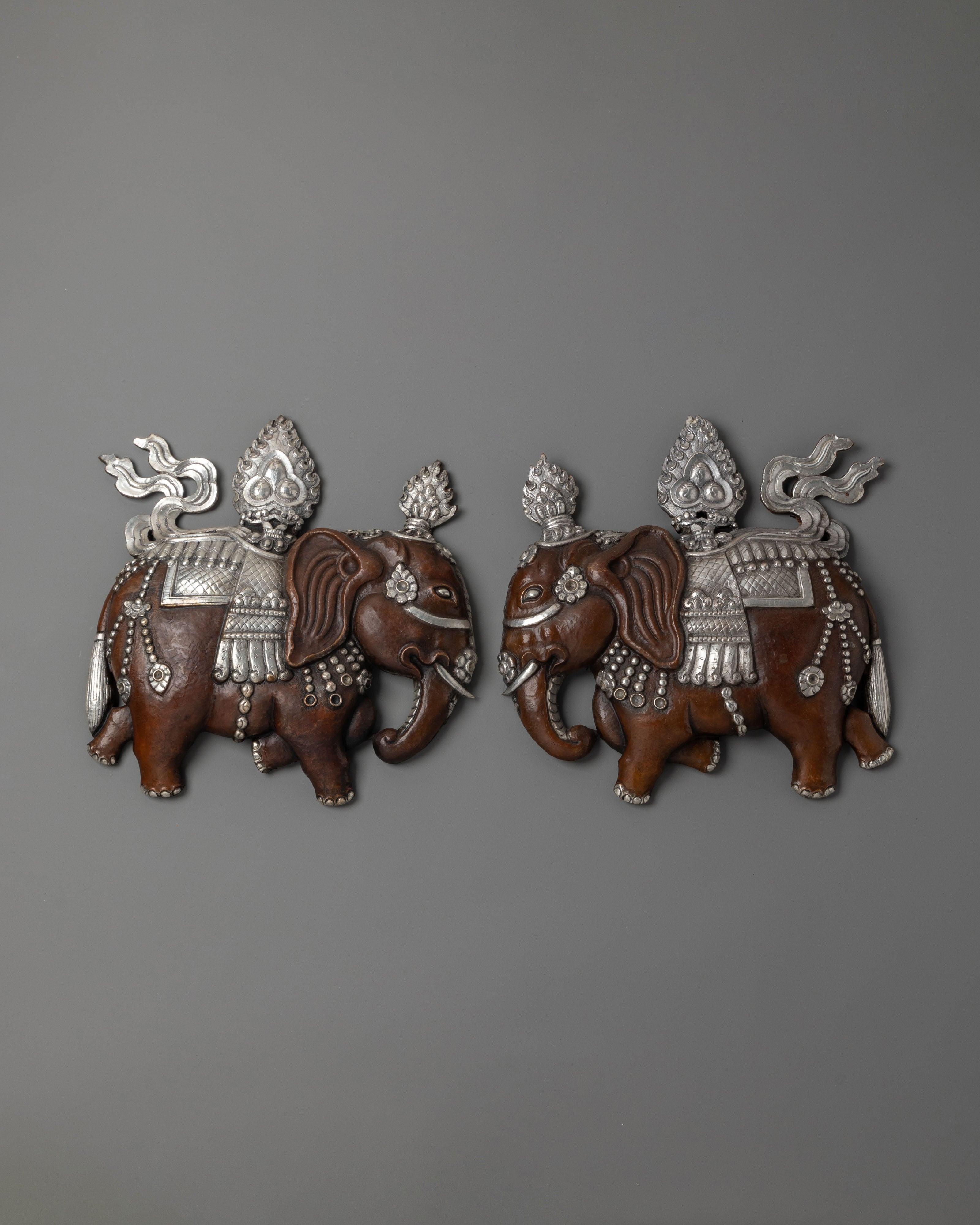 Handcrafted Elephant Wall Hanging