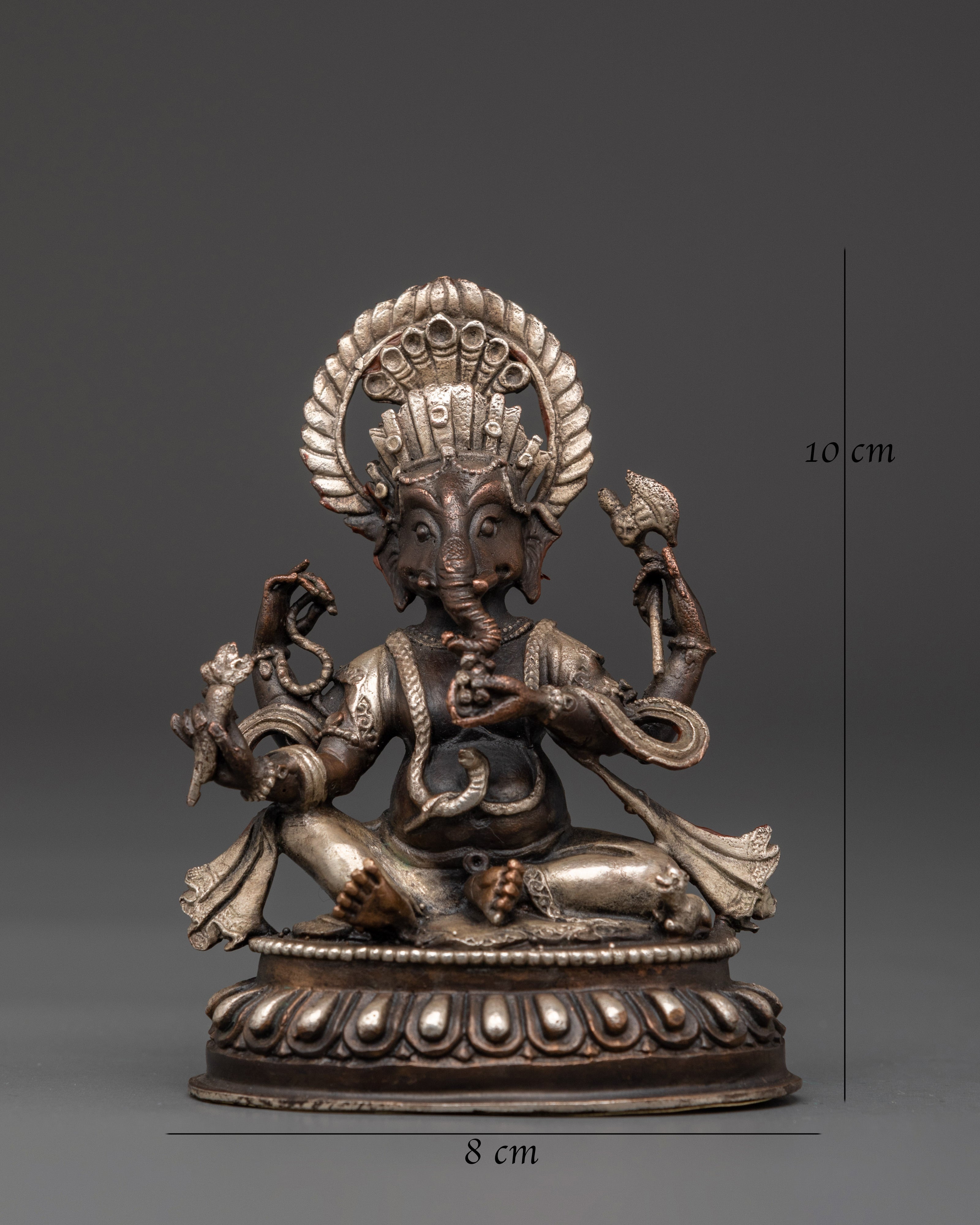 Lord Ganesh Blessing Statue | Handcrafted Spiritual Statue for Blessings & Meditation