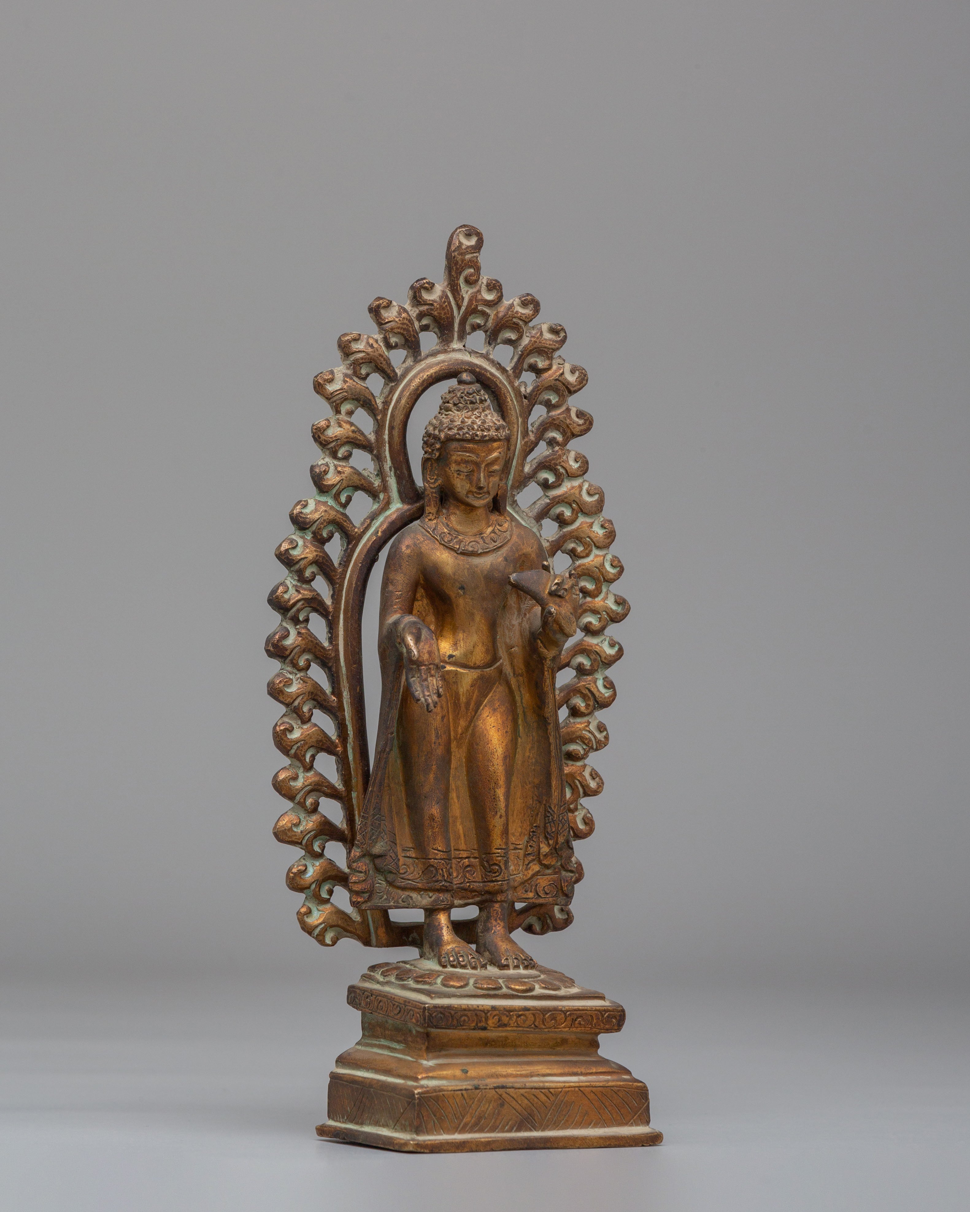 Traditional Dipankara Buddha Sculpture | Handcrafted Art for Spiritual Home Decor