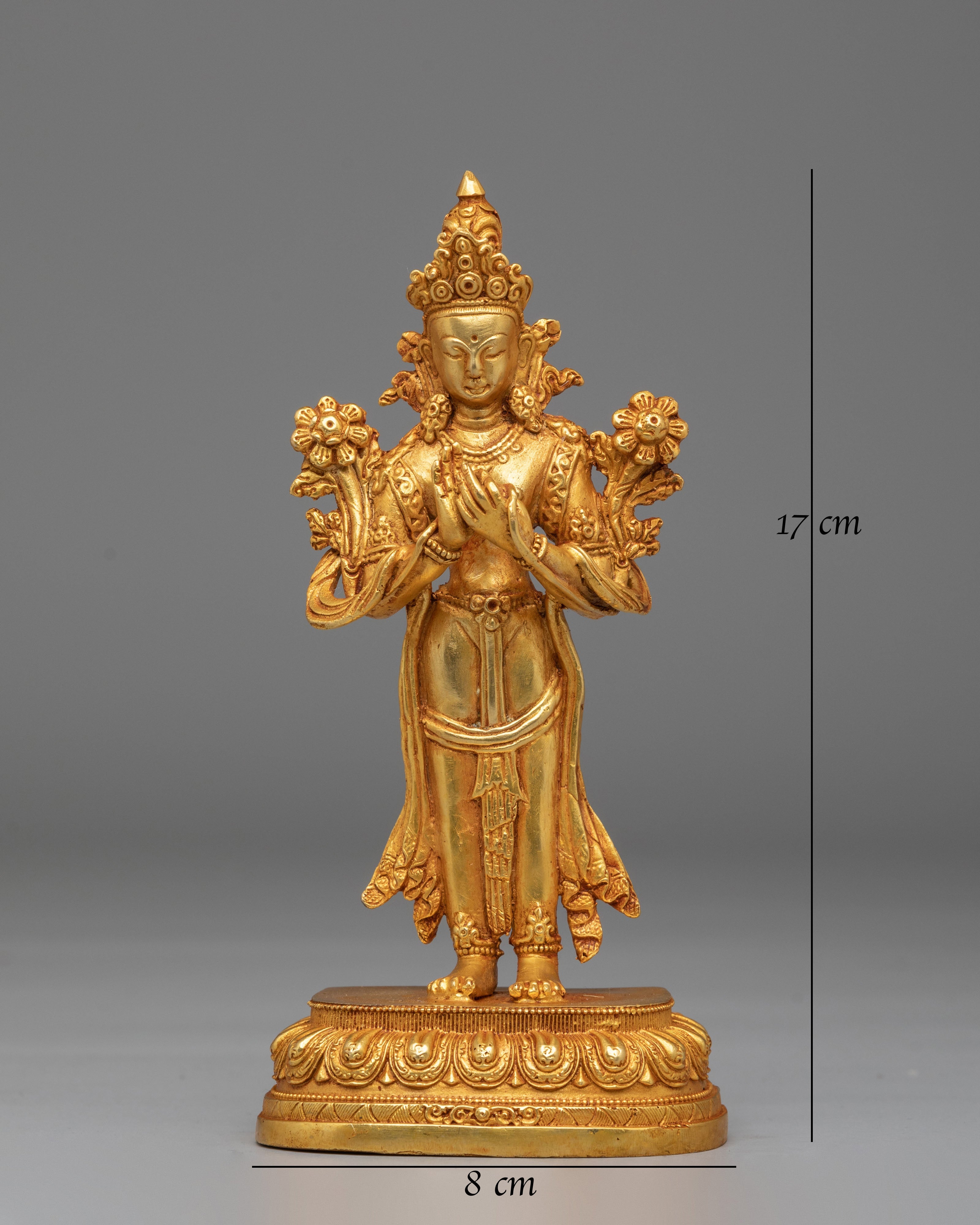Lokeshwor Statue Bodhisattva of Compassion | Handcrafted Buddhist Artwork