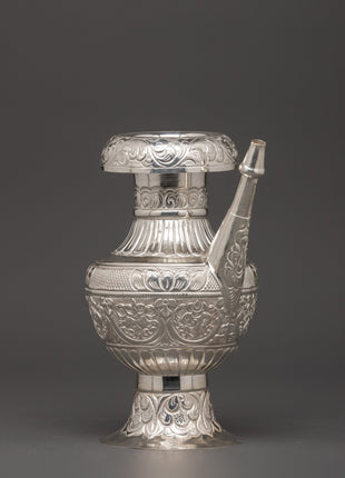 Karuwa Traditional Vessel | Water Offering Pure Silver Karuwa
