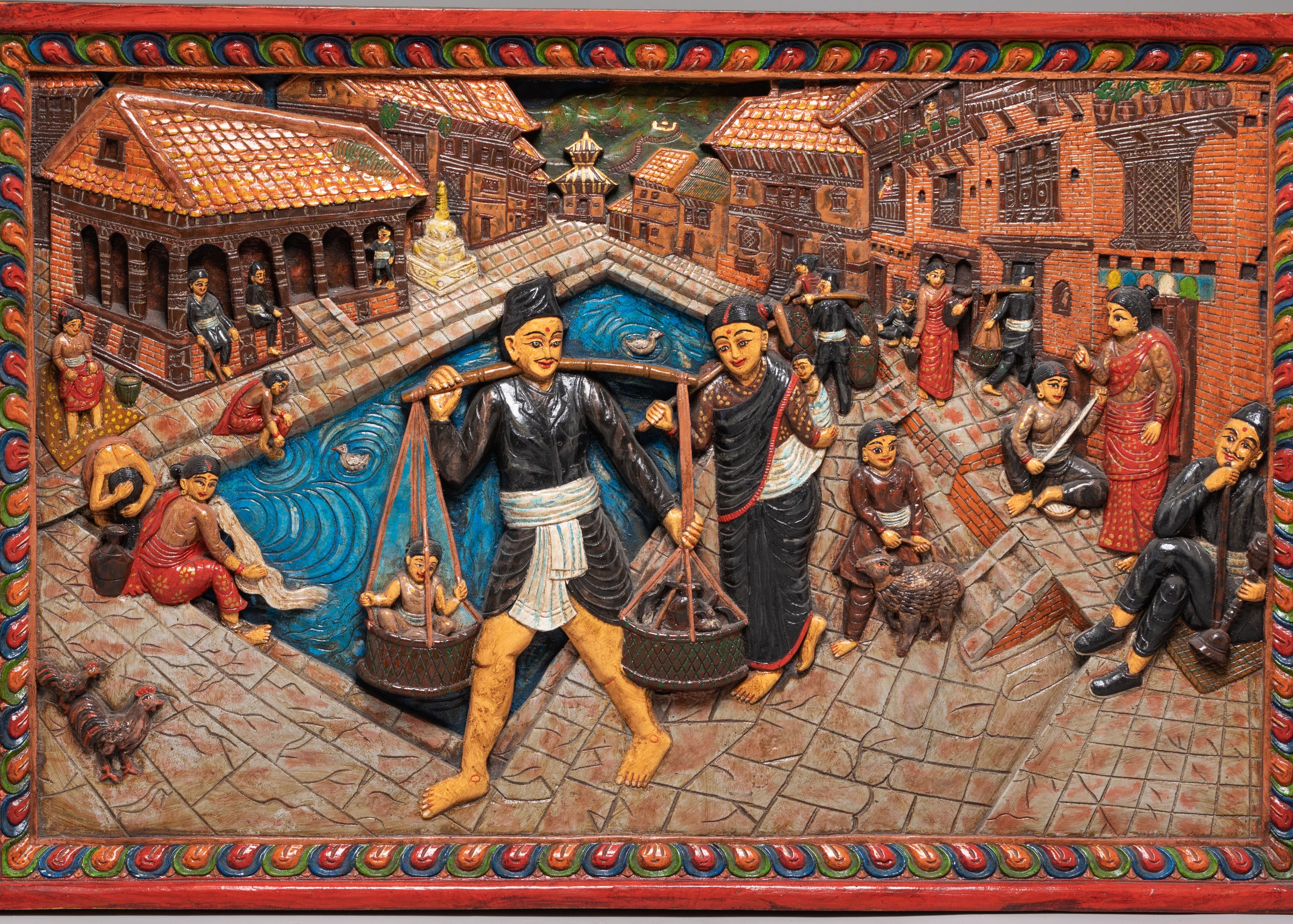 Traditional Nepali Wall Art | Hari Prasad Sharma Painting