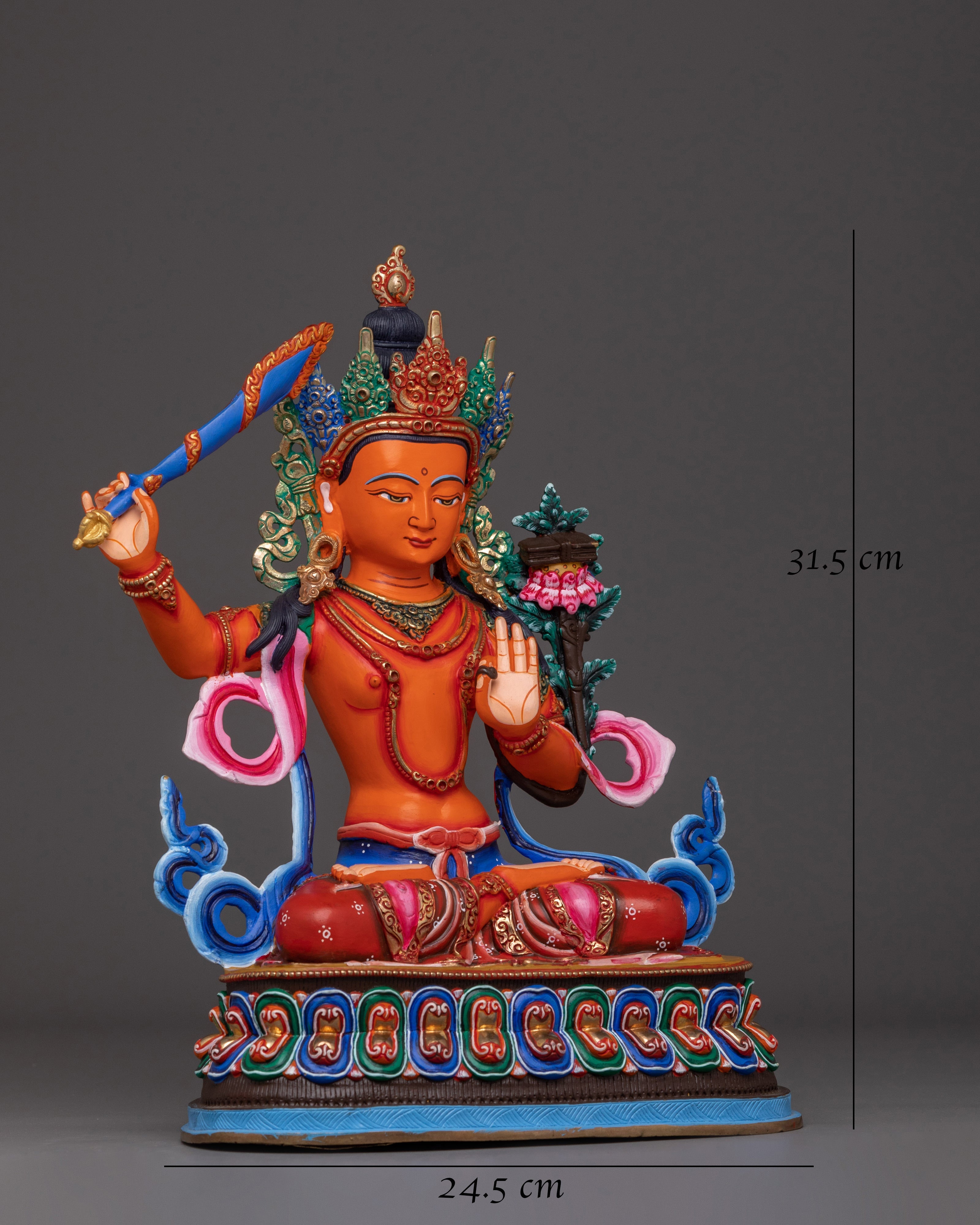 illuminator-of-wisdom-manjushri-statue