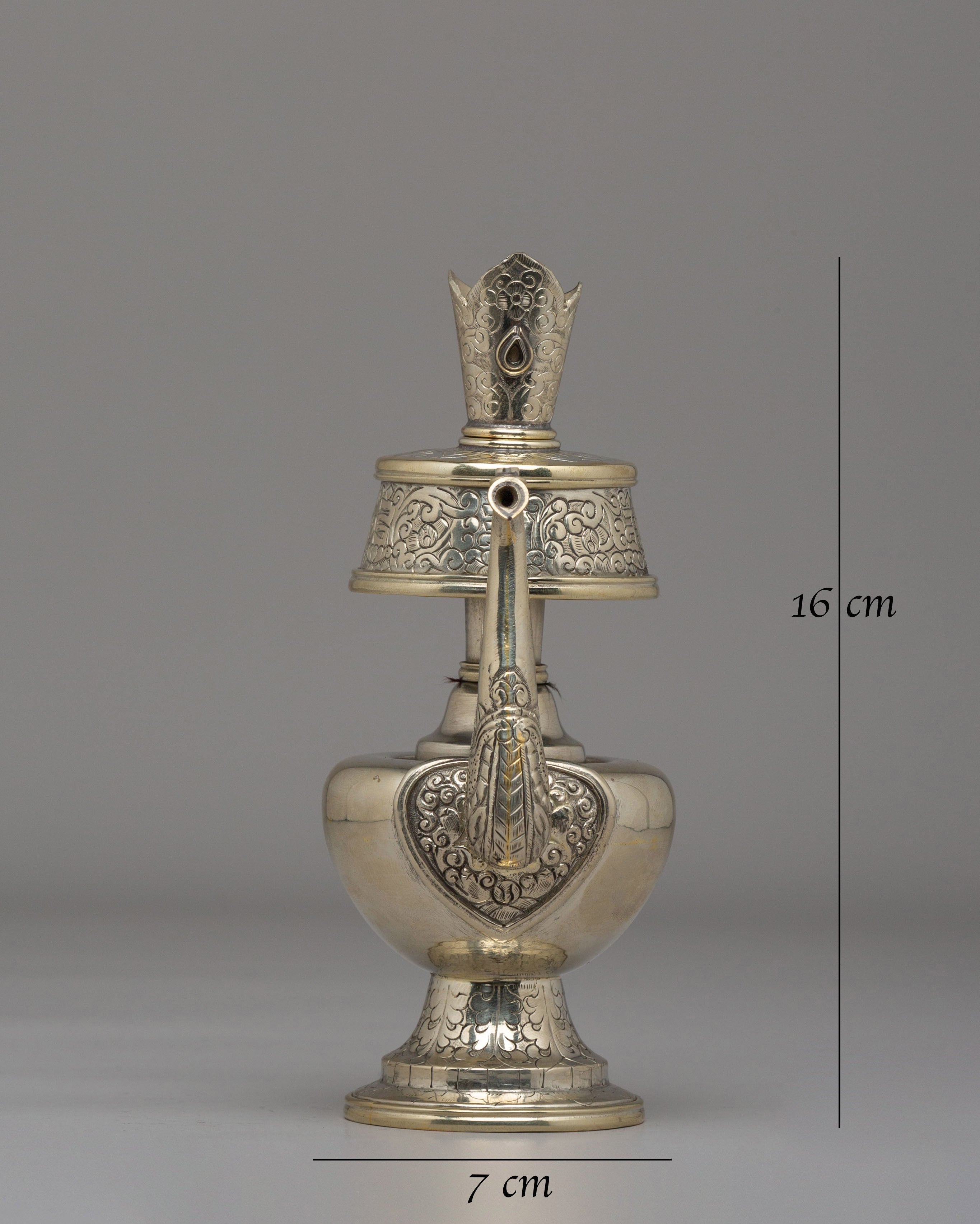 Himalayan Ceremonial Bhumba | Sacred Offering Vessel