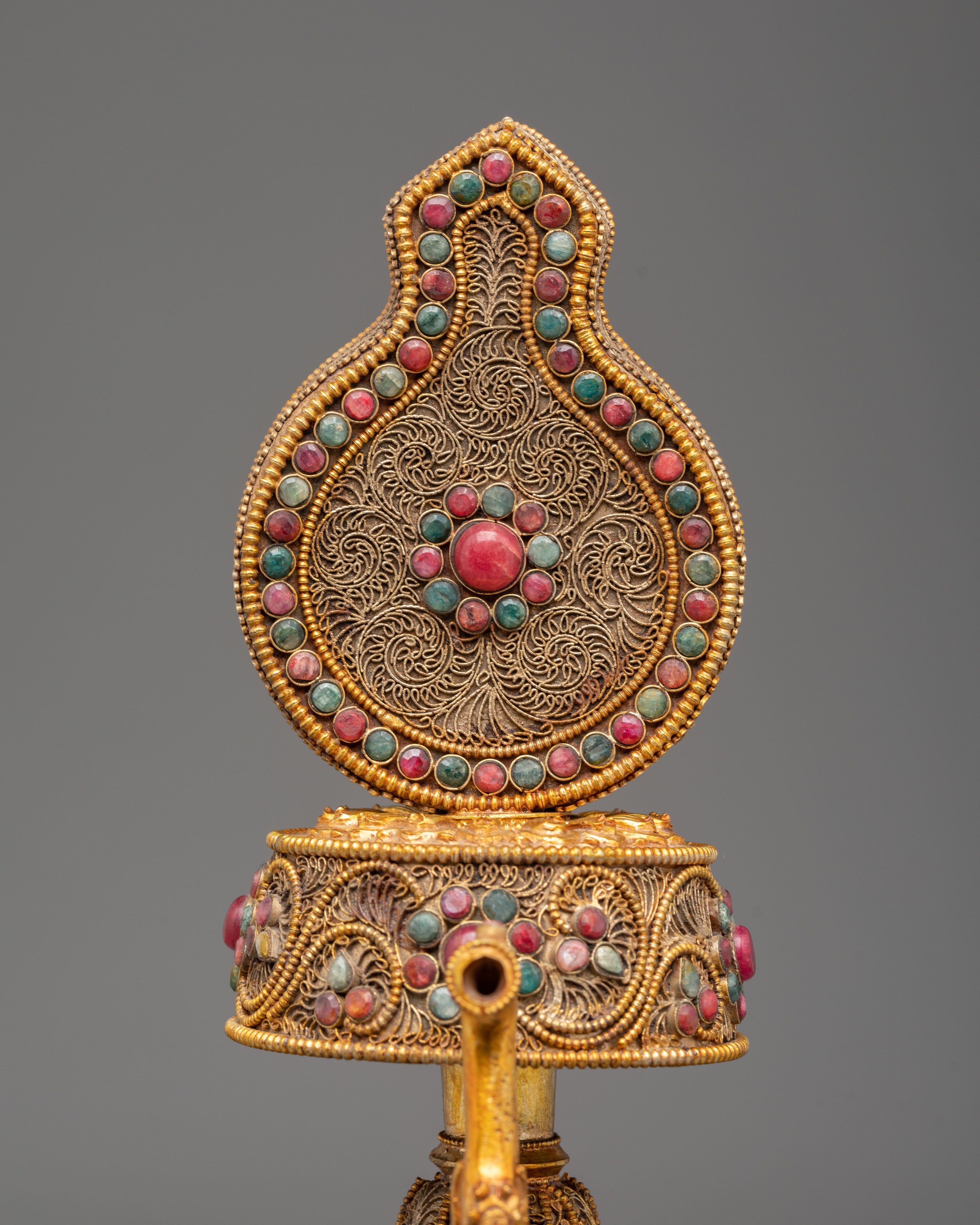 Tibetan Buddhist Bhumba for Ritual | Sacred Vessel for Ceremonies