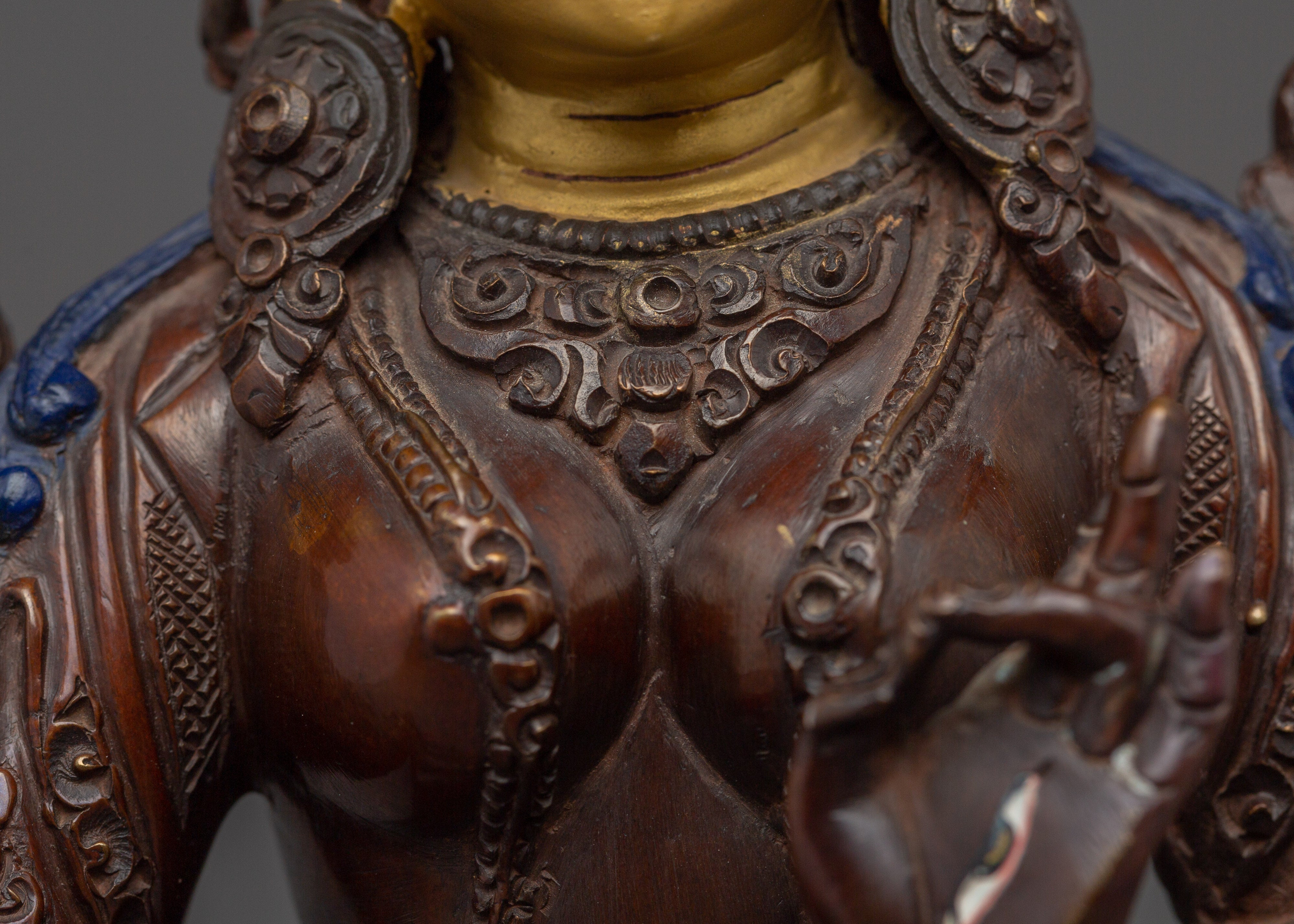 Himalayan Sitatara Altar Decor Statue | Buddhist Sculpture for Meditation