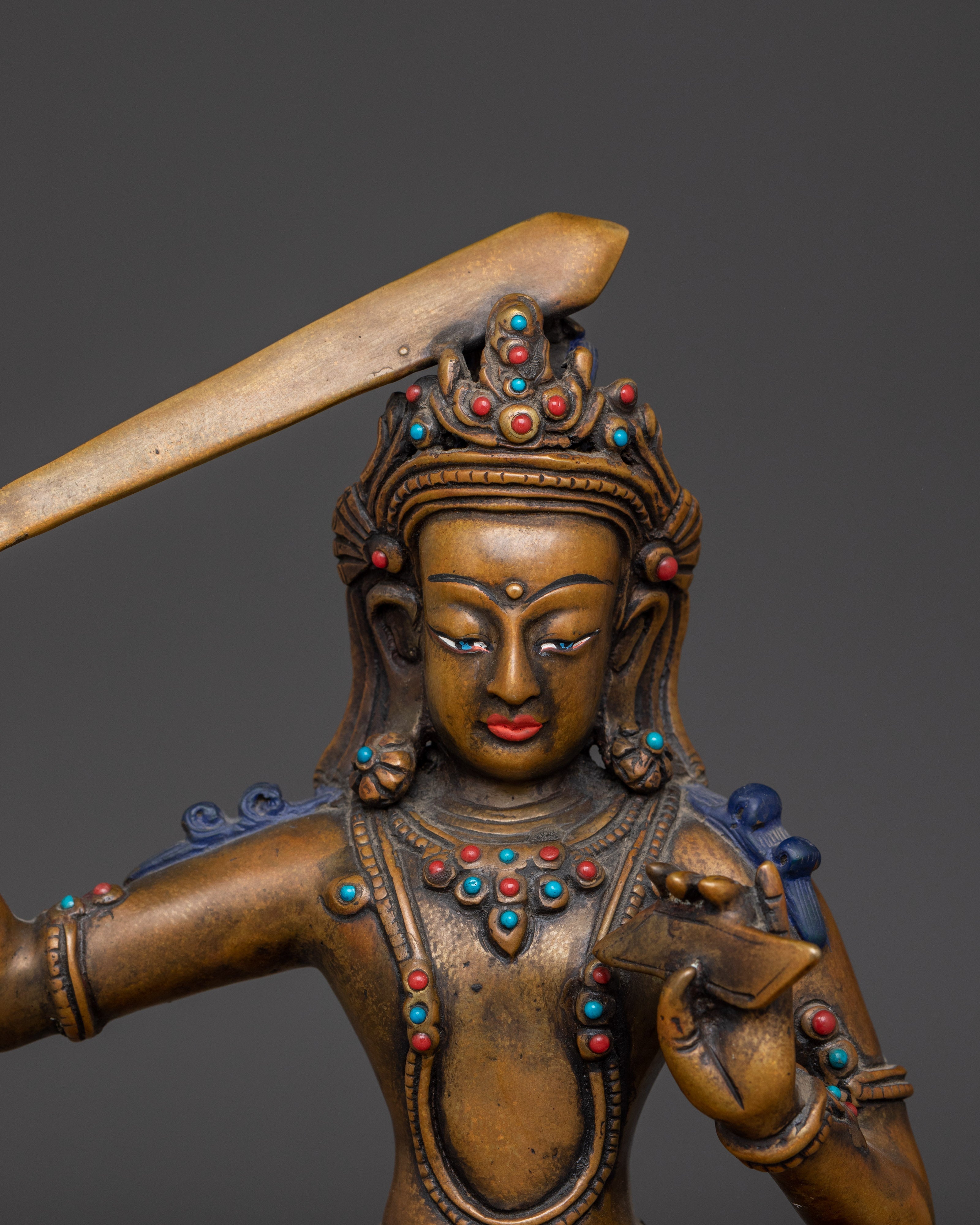 Wisdom Embodiment Manjushri | Divine Bodhisattva of Knowledge