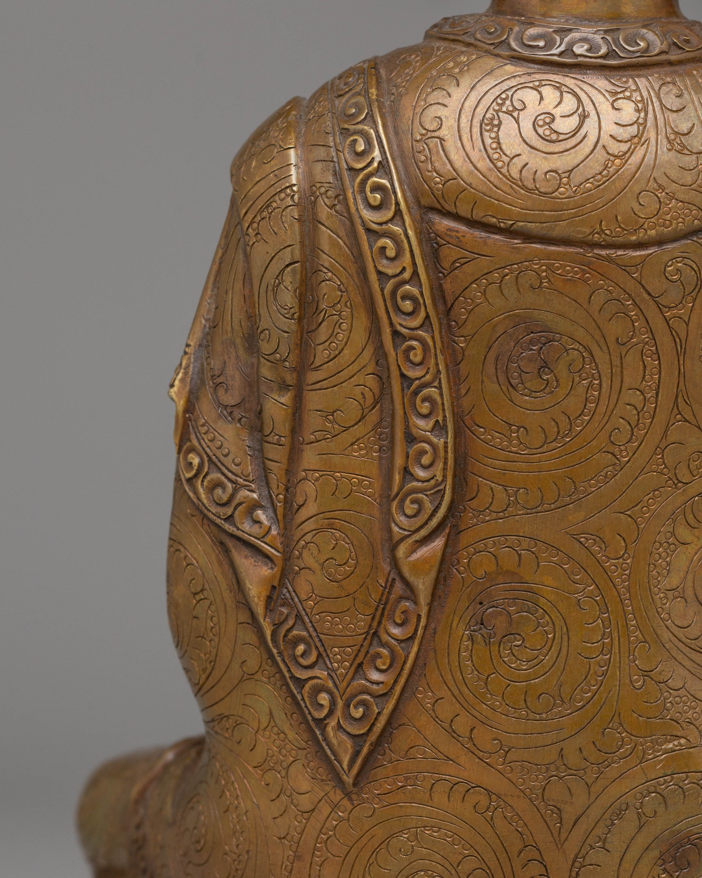 Himalayan Statue of Buddha Shakyamuni | Spiritual Copper Statue