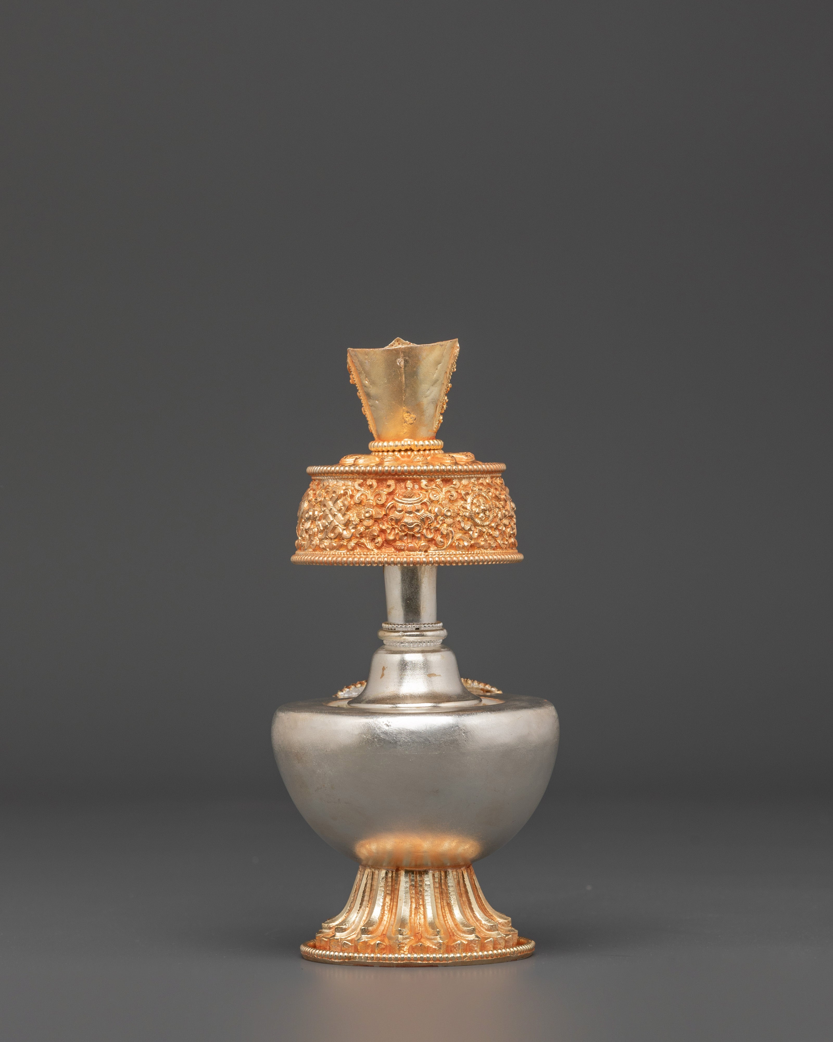Gold And Silver Plated Bhumba | Water Offering Vassel