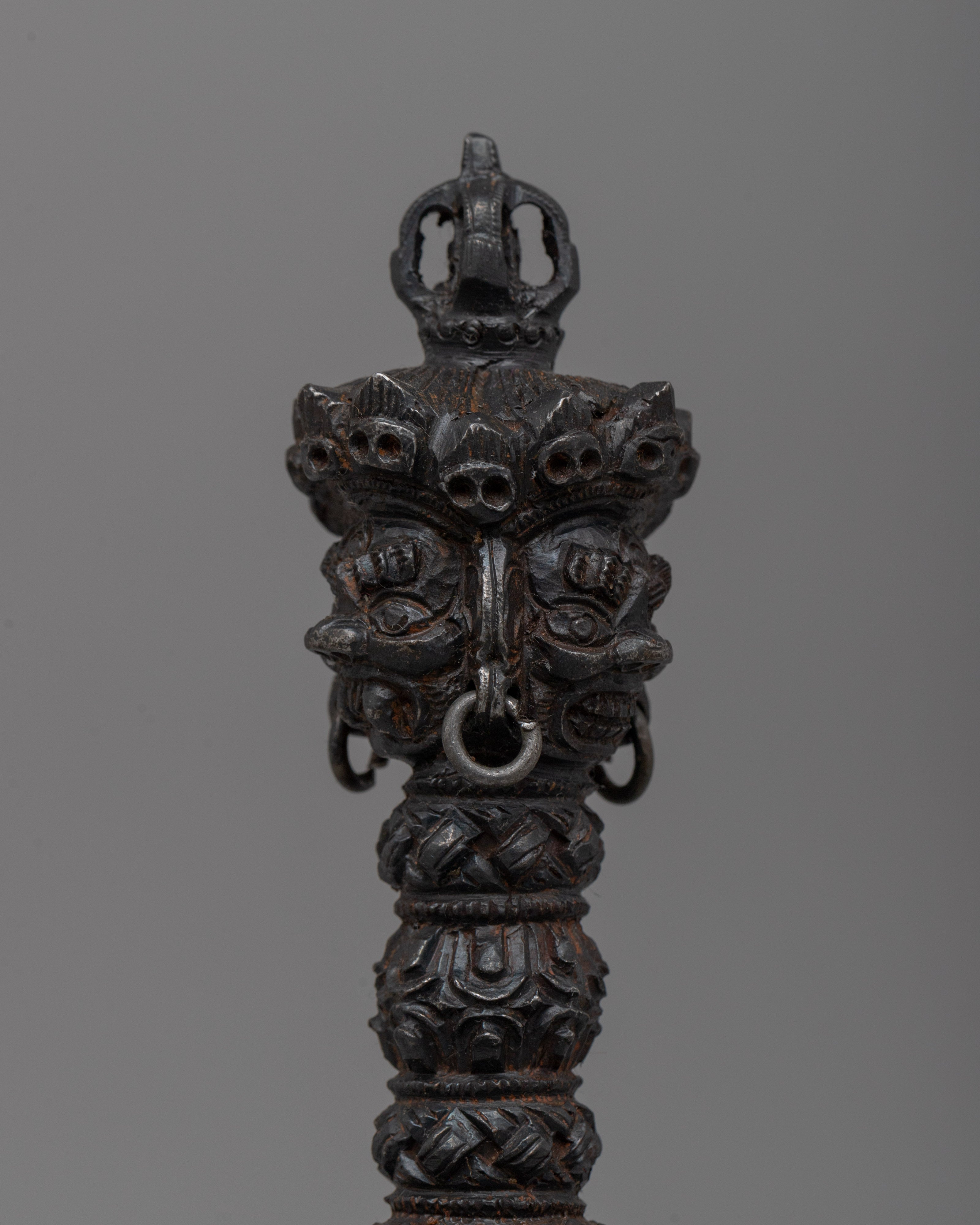 Handmade Ritual  Phurba | Tibetan Phurba For Spiritual Practice | Gift Ideas From Nepal
