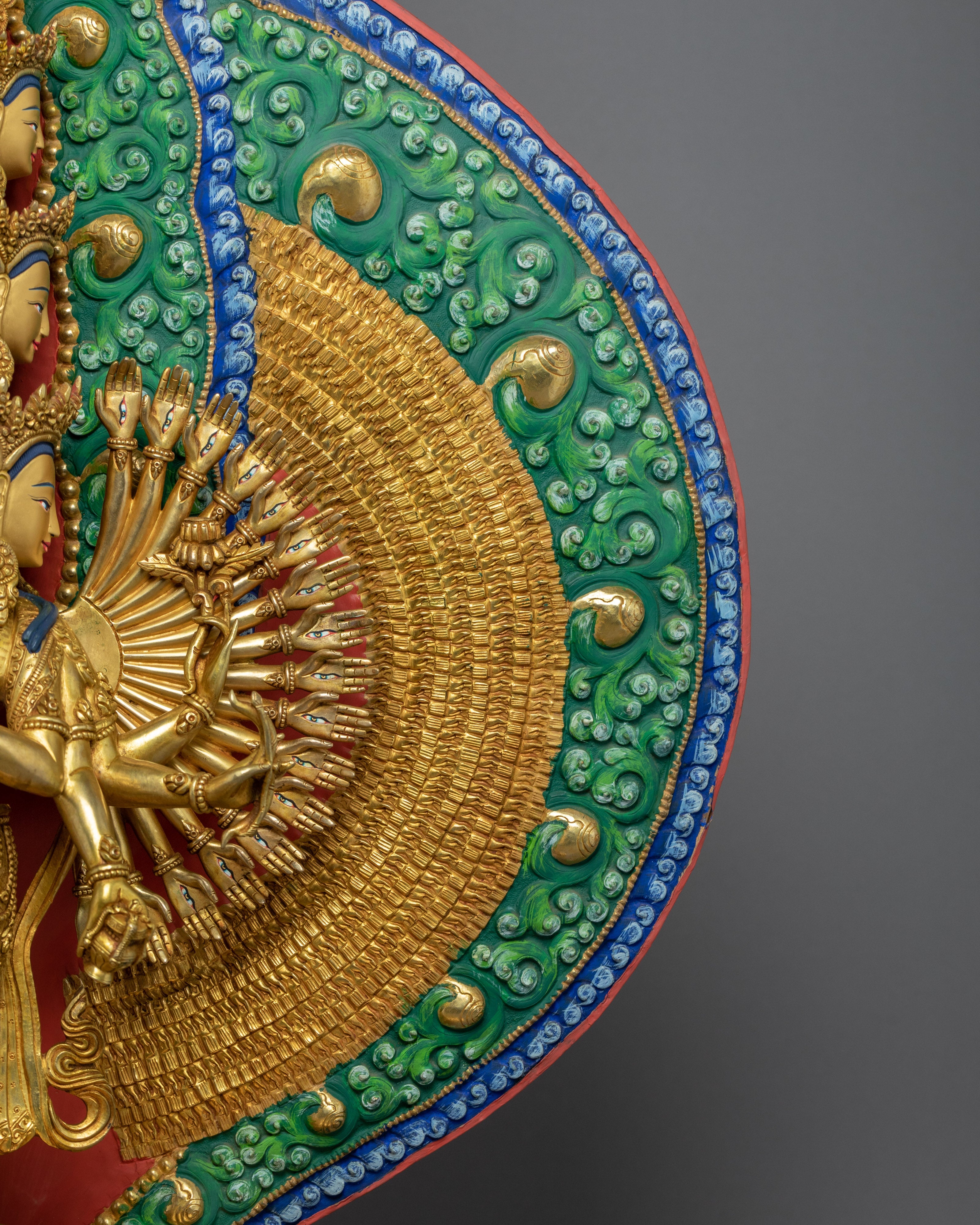 1000 Arm Chenrezig Statue | Himalayan Buddhism Art