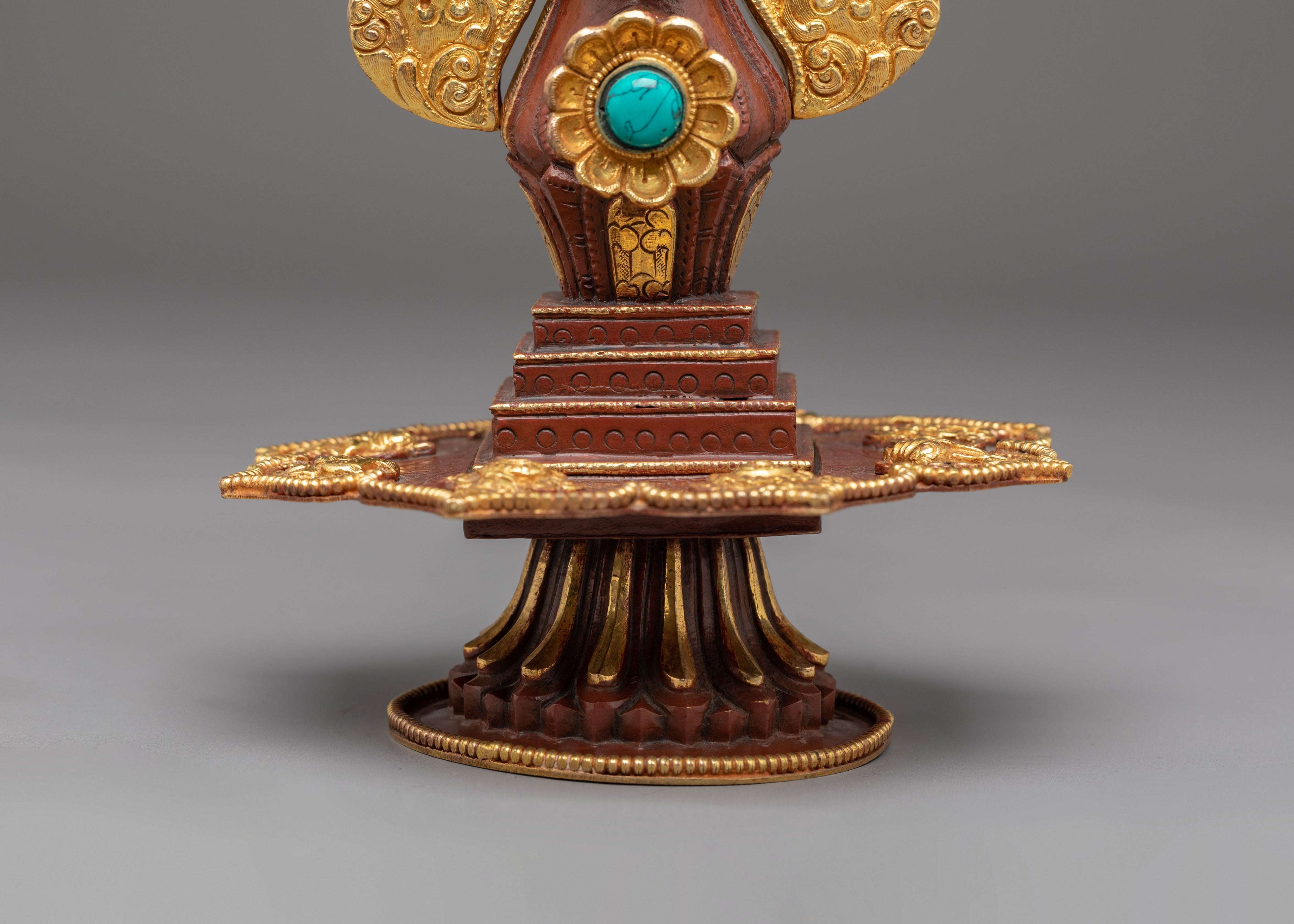 Sacred Hundred-Deity Purification Torma | Tibetan Ritual Offering Sculpture