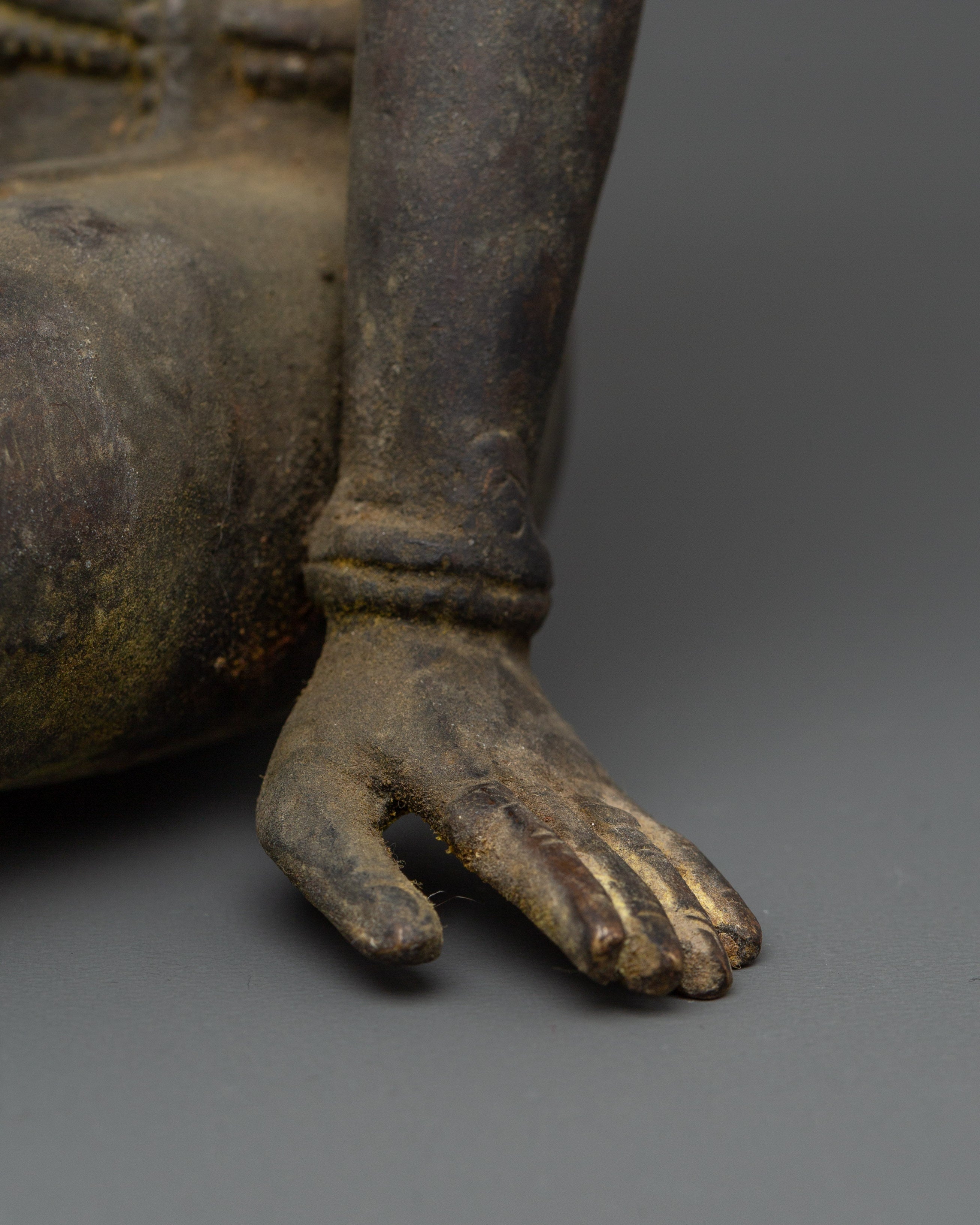 Indra Copper Statue | Antique Finish Statue