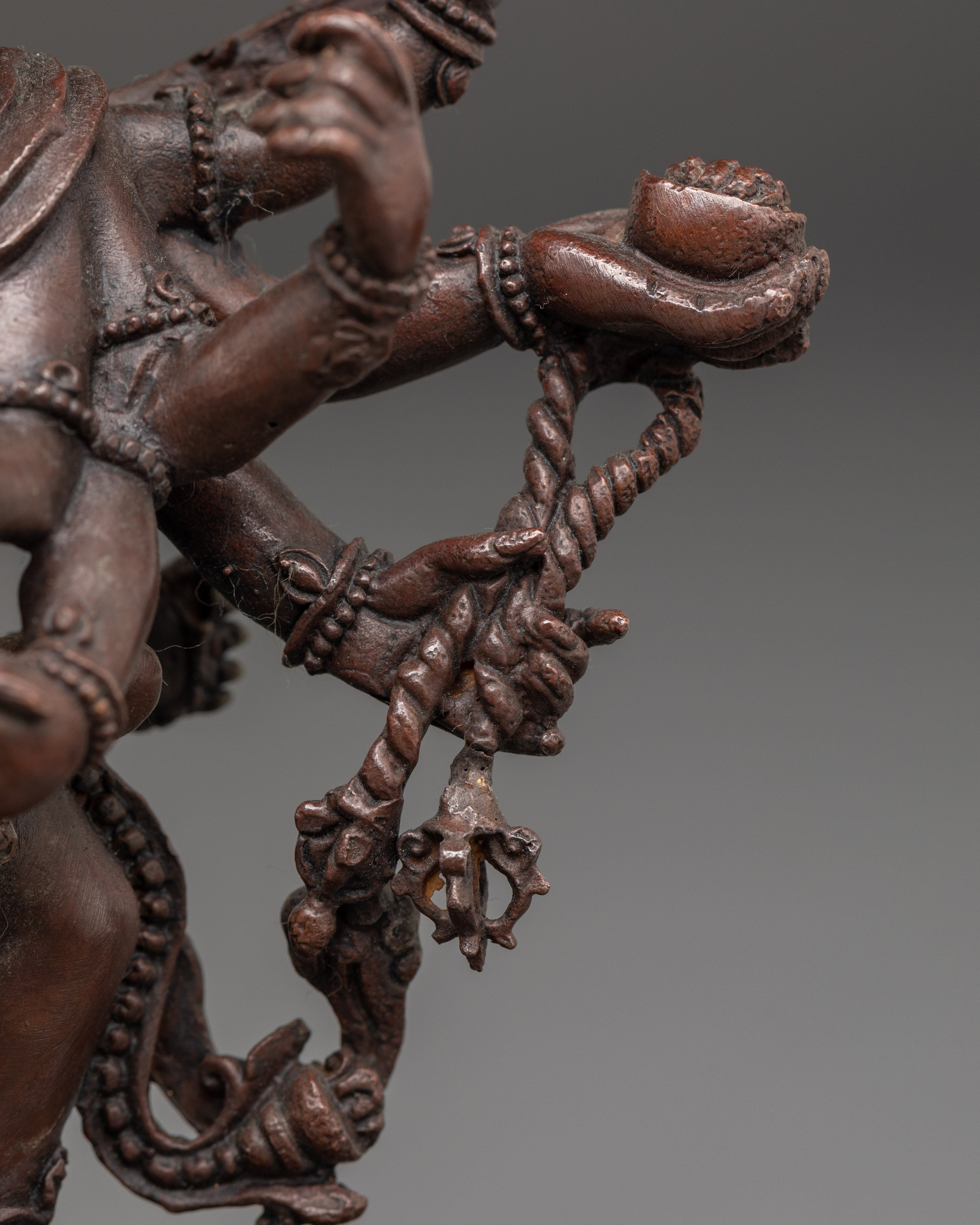 Divine Buddhist Protection Icon Chakrasambhara Statue | Buddhist Tantric Icon for Altar