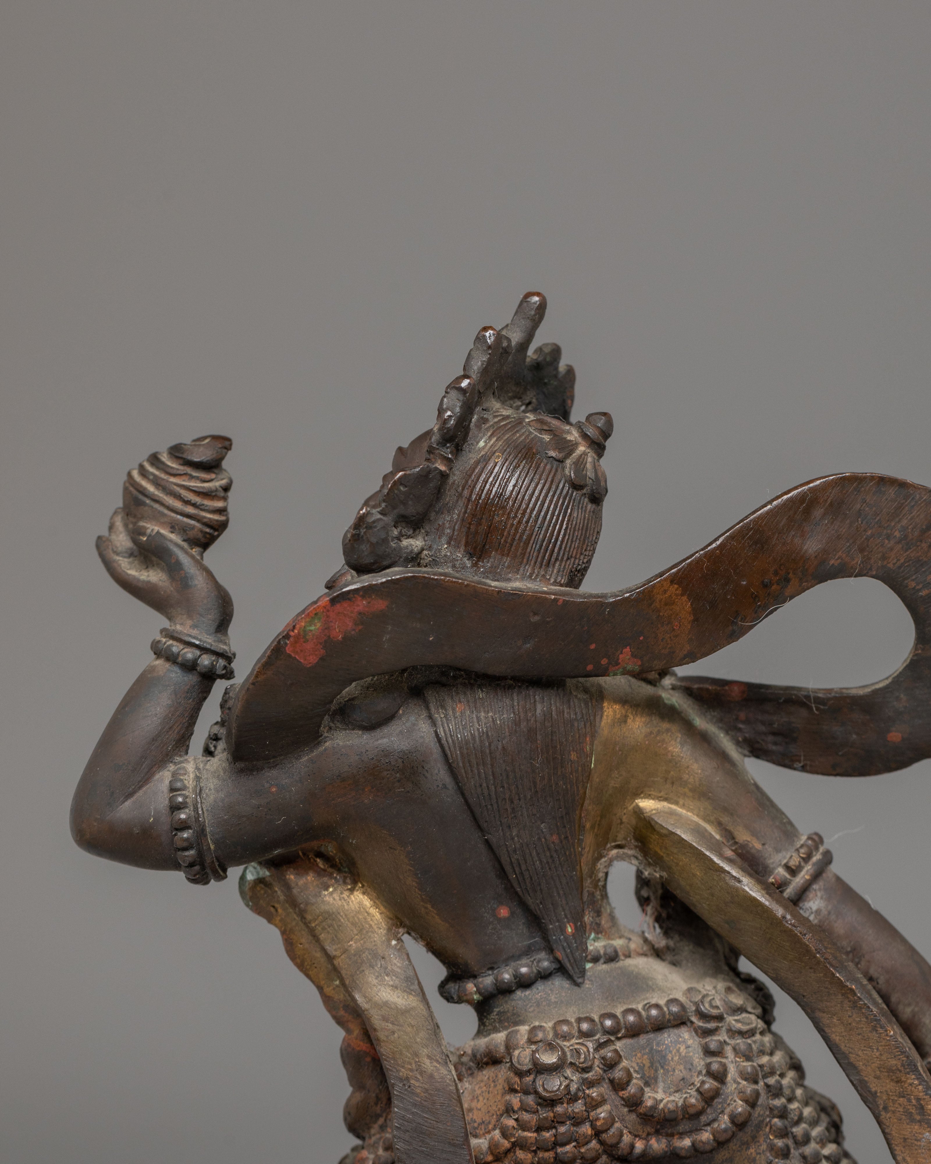 Oxidized Copper Statue of Vajrayogini | The Queen of the Dakinis