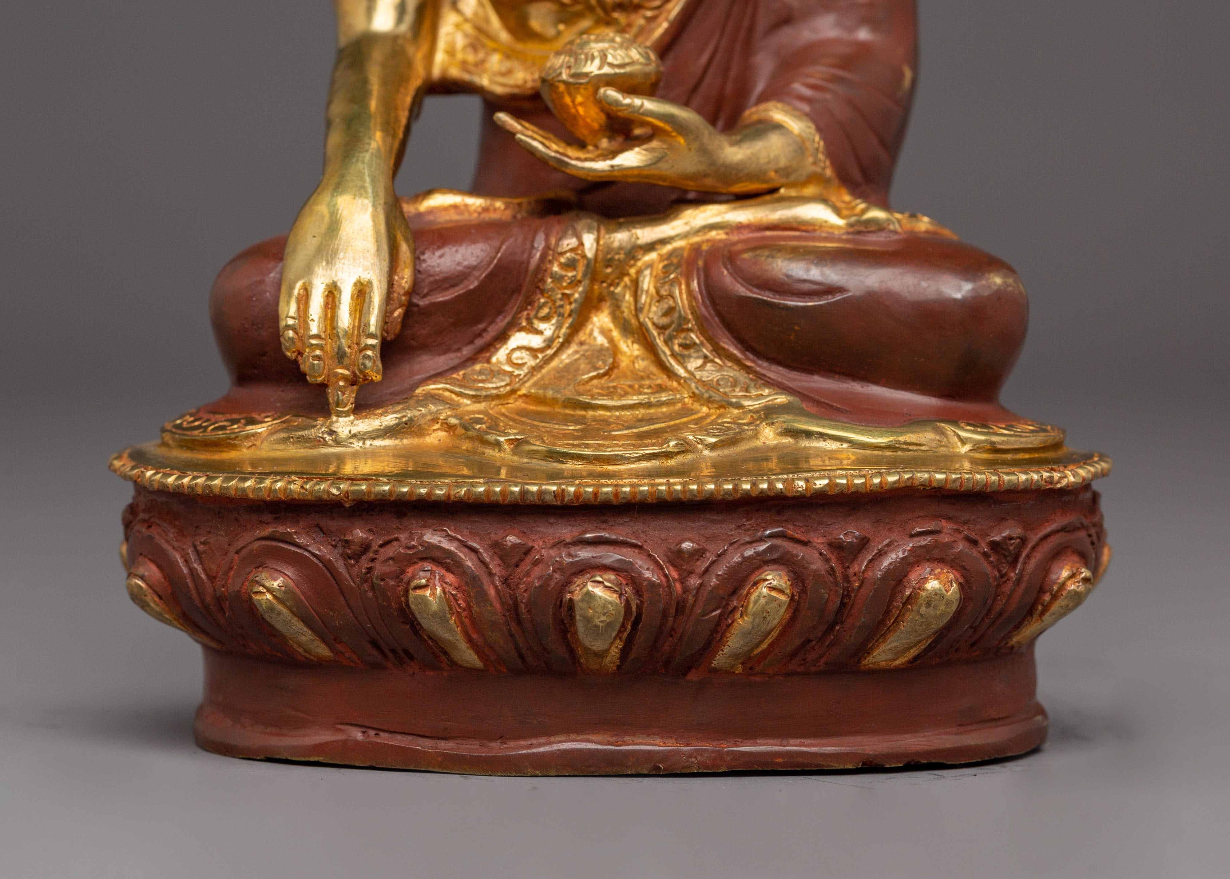Radiant Shakyamuni Buddha Handmade Art | Historical Gautama Buddha