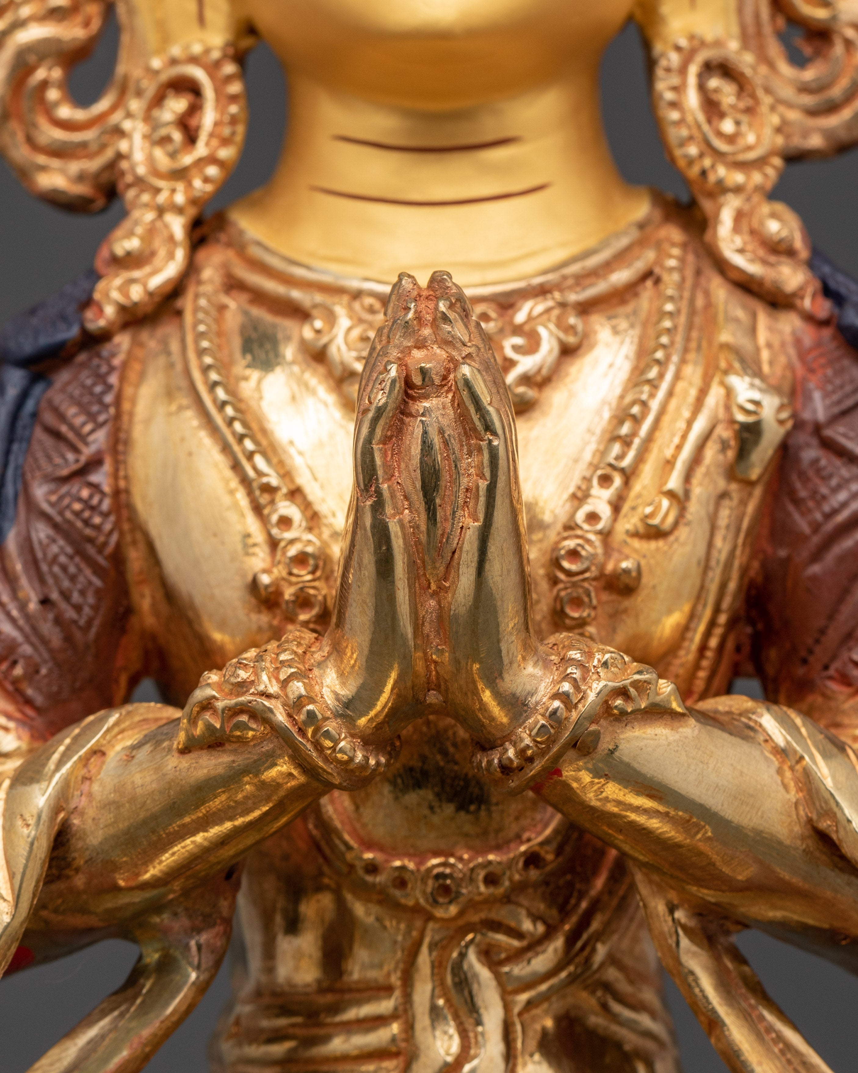 Tibetan Deity Chenrezig Statue | Spiritual Guardian