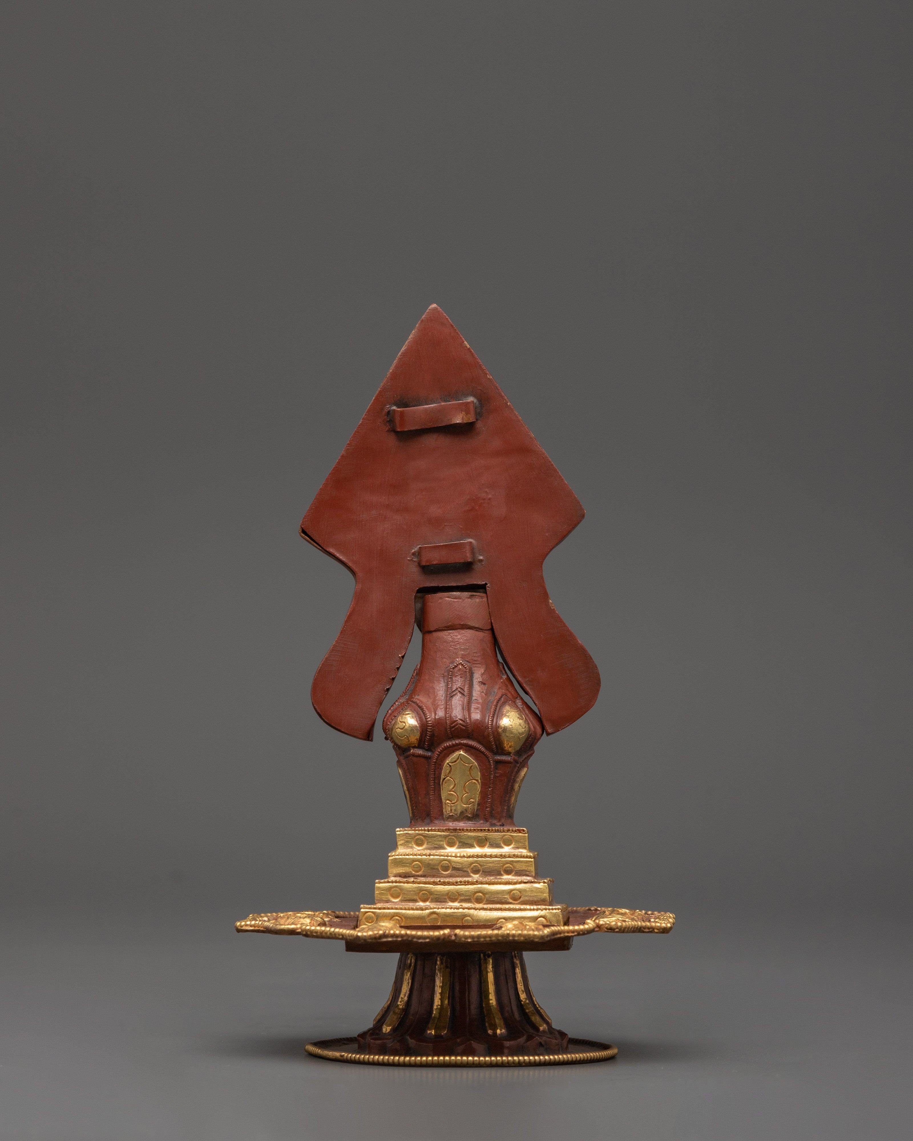 Tibetan Long Life Vessel | Gold-Plated Ritual Kalasha