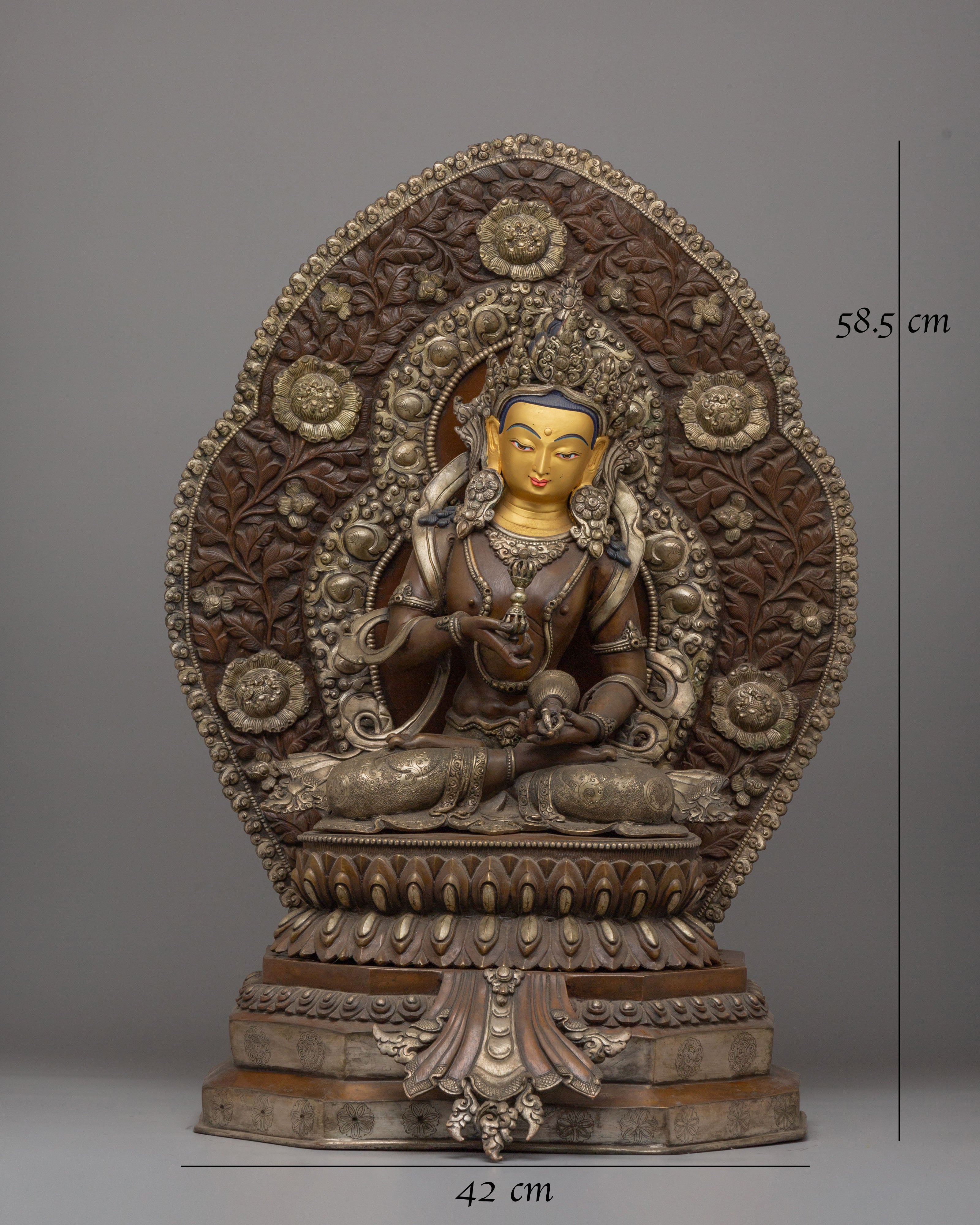 Traditional Vajrasattva Buddha Statue | Buddhist Artwork for Spiritual Practices