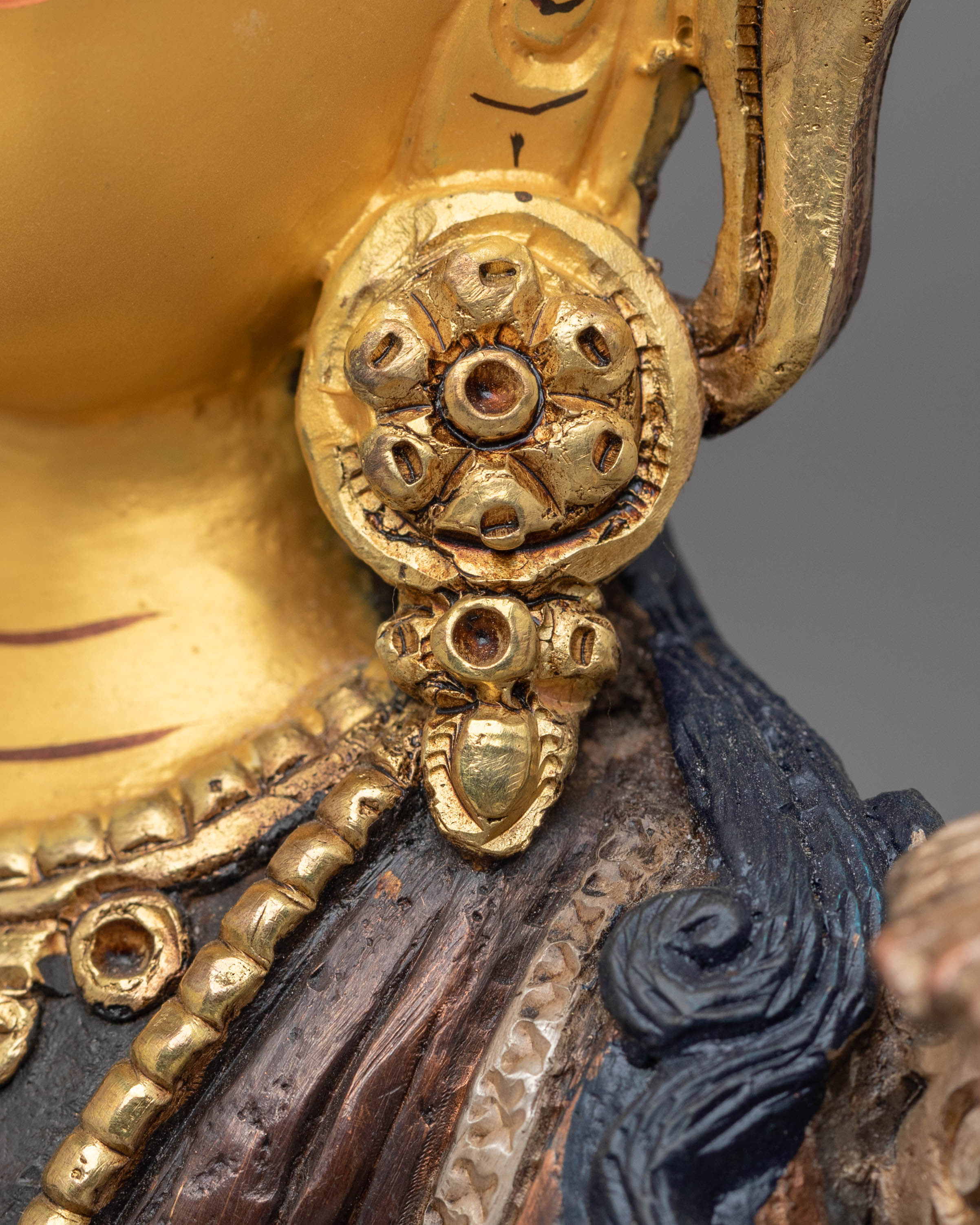 Tikshna Manjushri Statue : Bodhisattva of Power And Wisdom | Tibetan Art