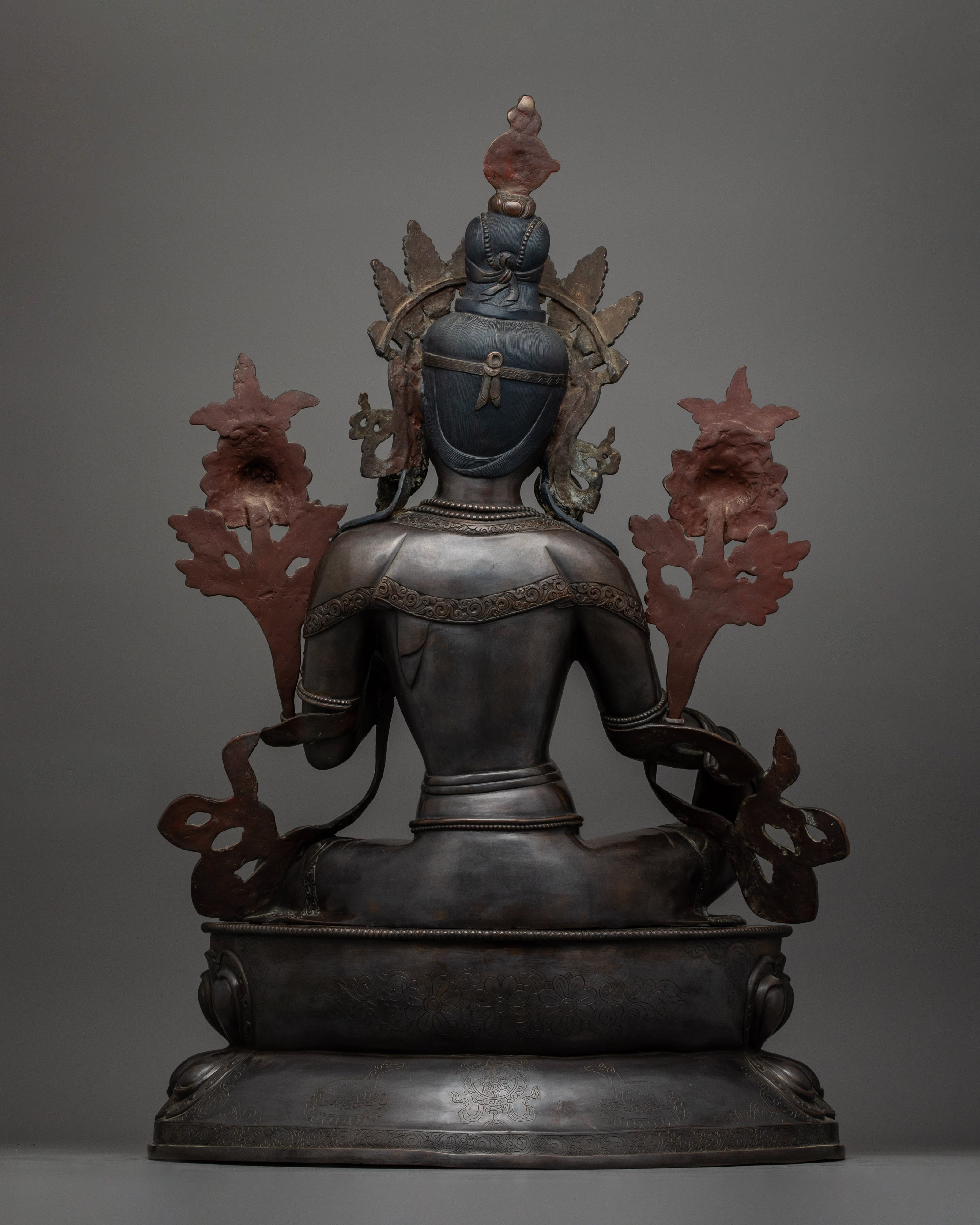 Longevity Deity Green Tara Compassion Goddess | Tibetan Healing Statue