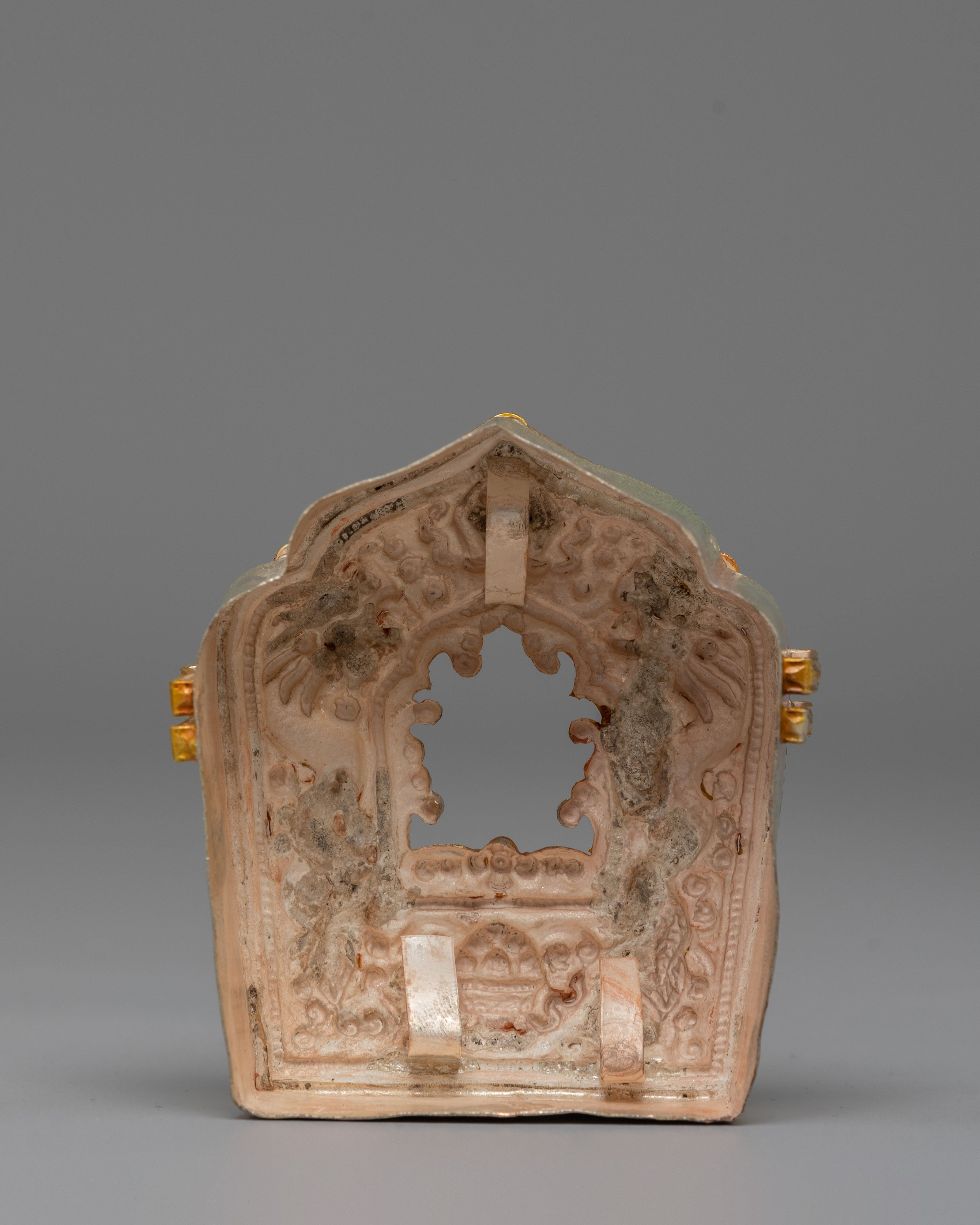 Spiritual Buddhist Amulet Ghau Box | Sacred Tibetan Prayer Box