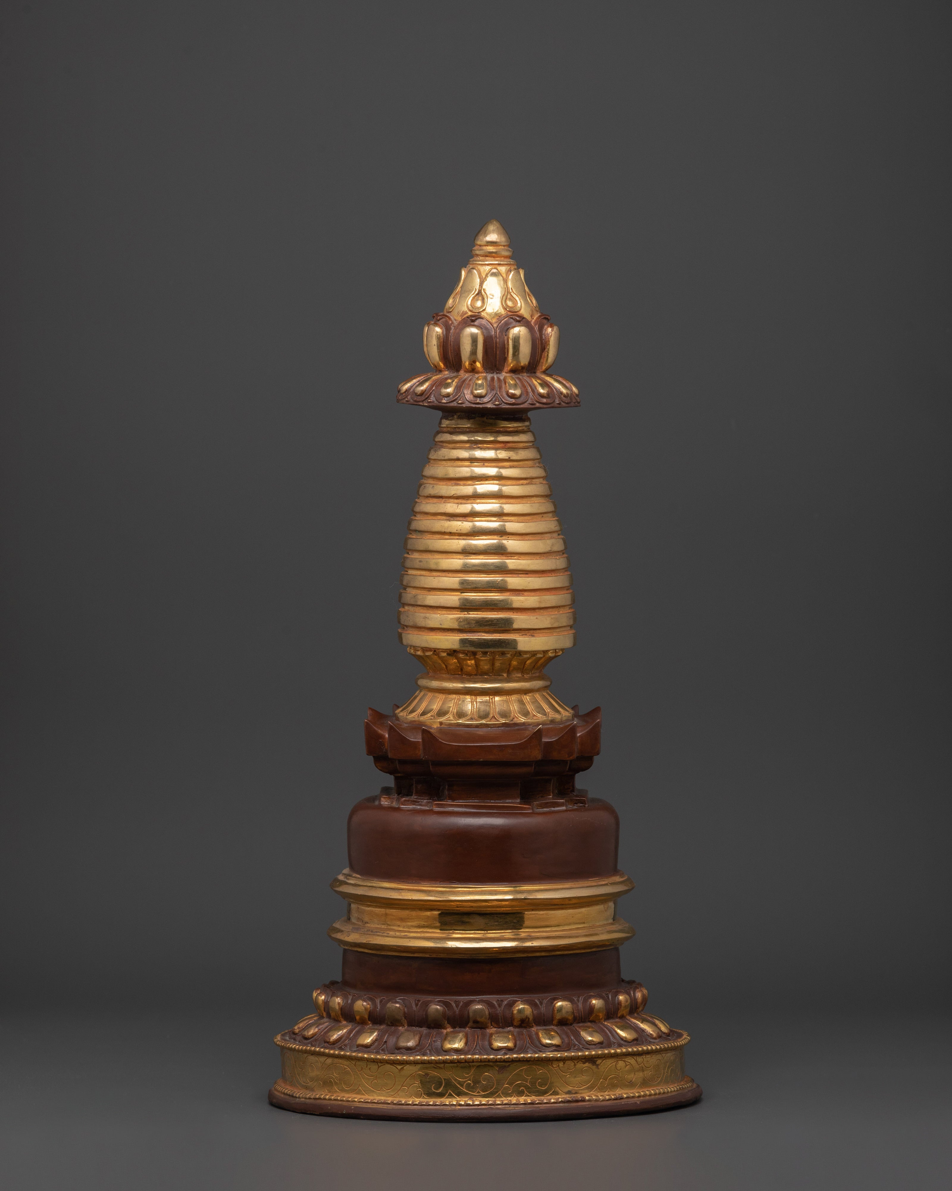 Handmade Golden Stupa