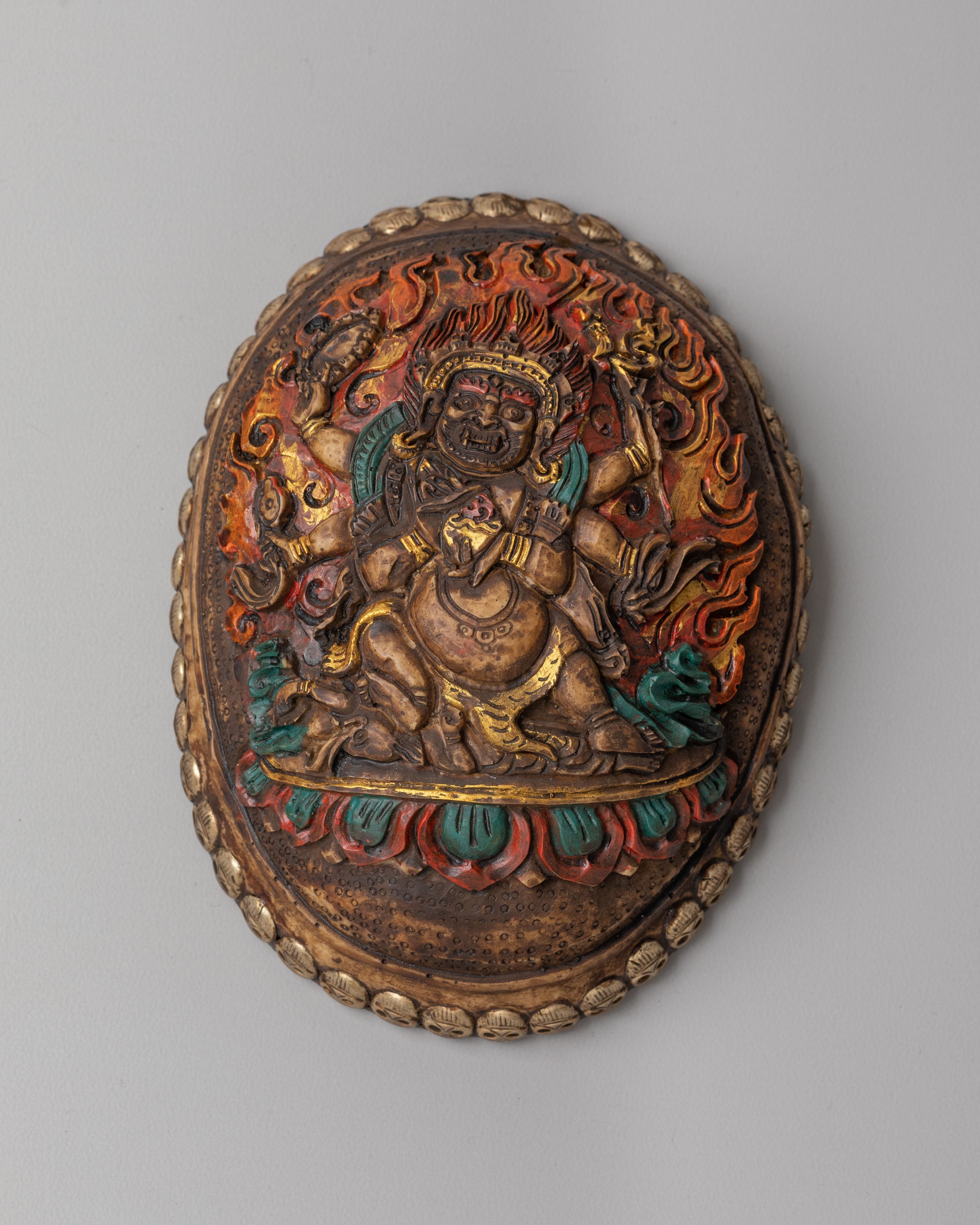 Tibetan Kapala for Ritual | Skull Cup for Tantric Ceremonies