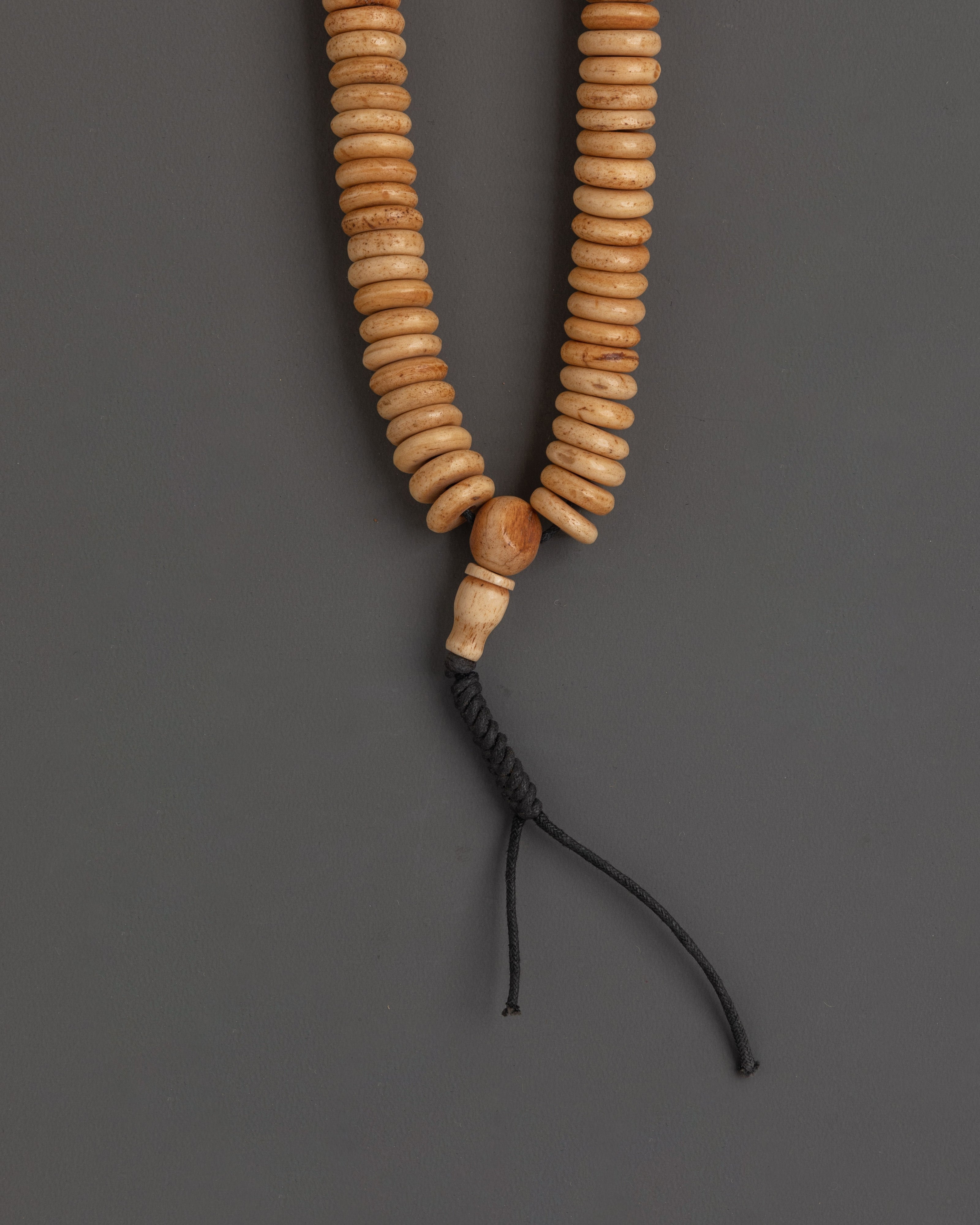 Handmade Traditional Mala | Ethically Sourced Buffalo Bone Lightweight & Spiritual