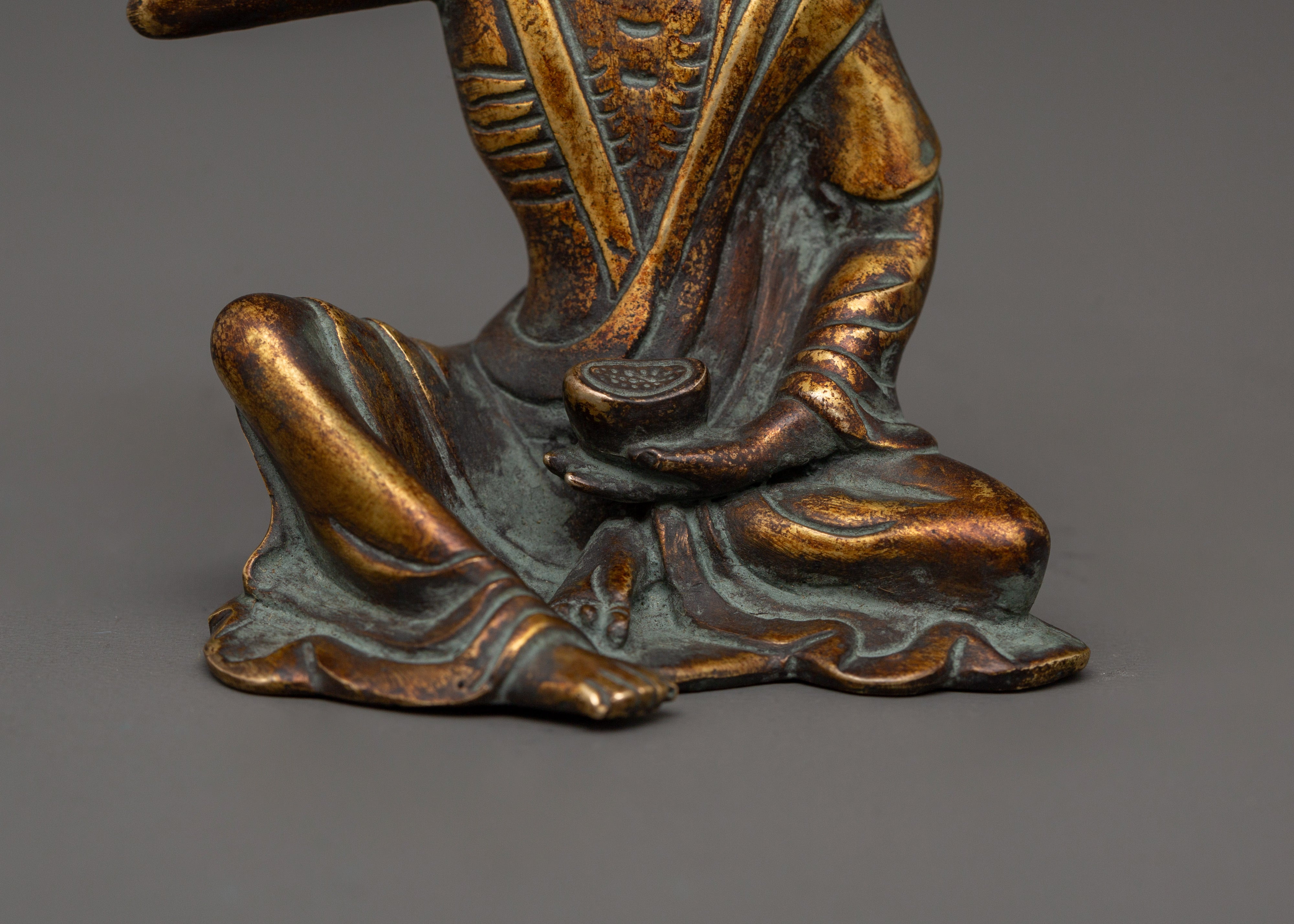 Tibetan Yogi Milarepa Statue | Enlightened Craft