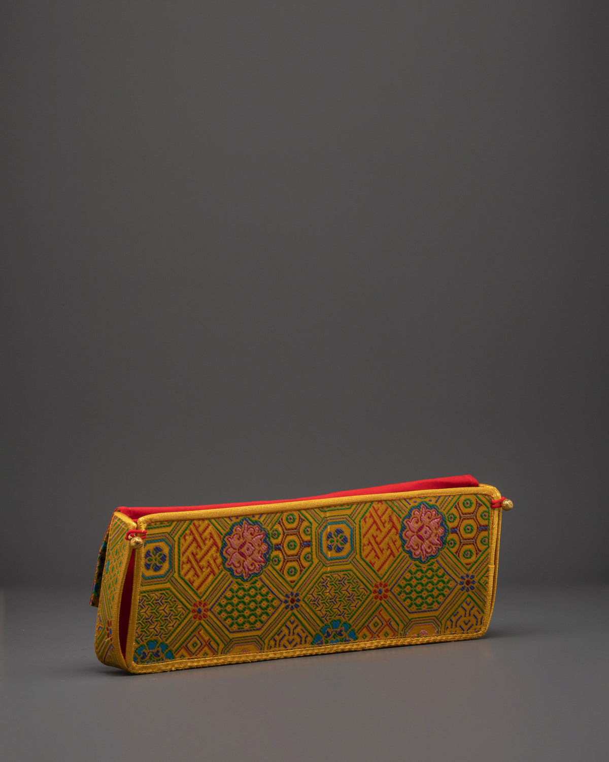 Traditional Brocade Book Cover | Silk Fabric Protective Sleeve for Books & Journals