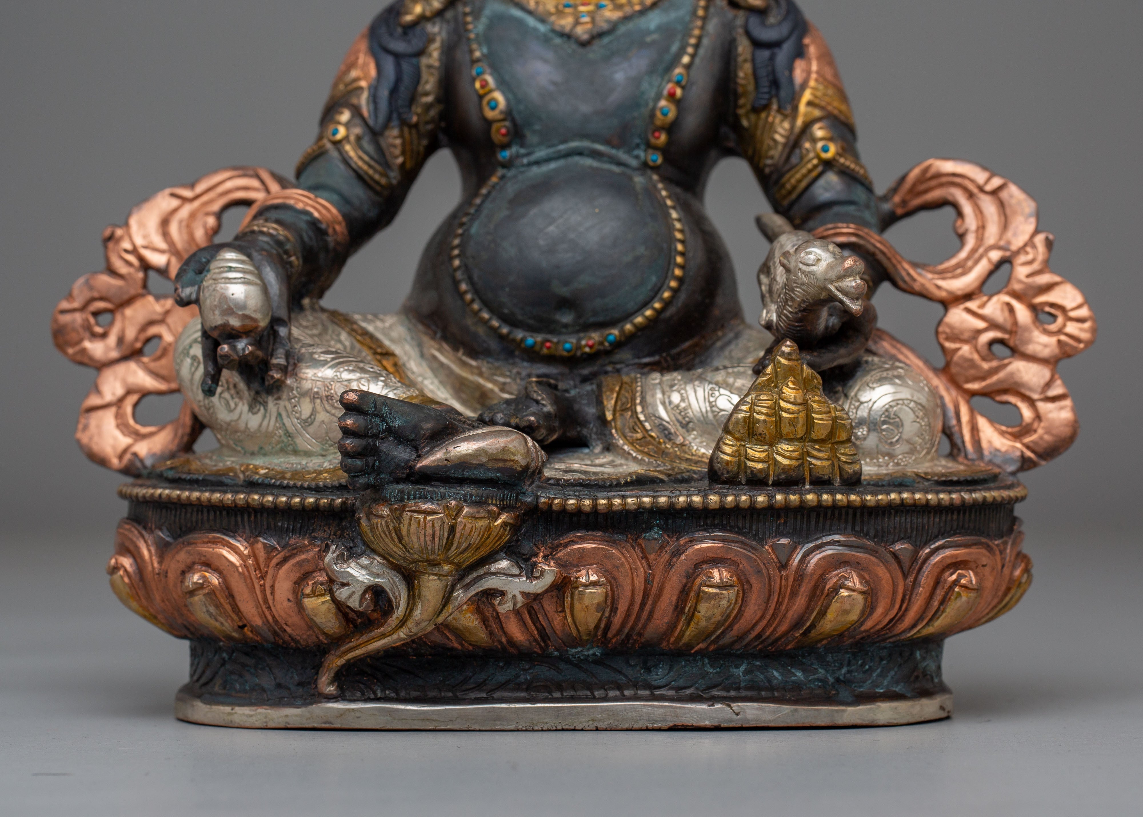 Dzambhala Statue : The Wealth Deity | Sacred Statue of Dzambhala