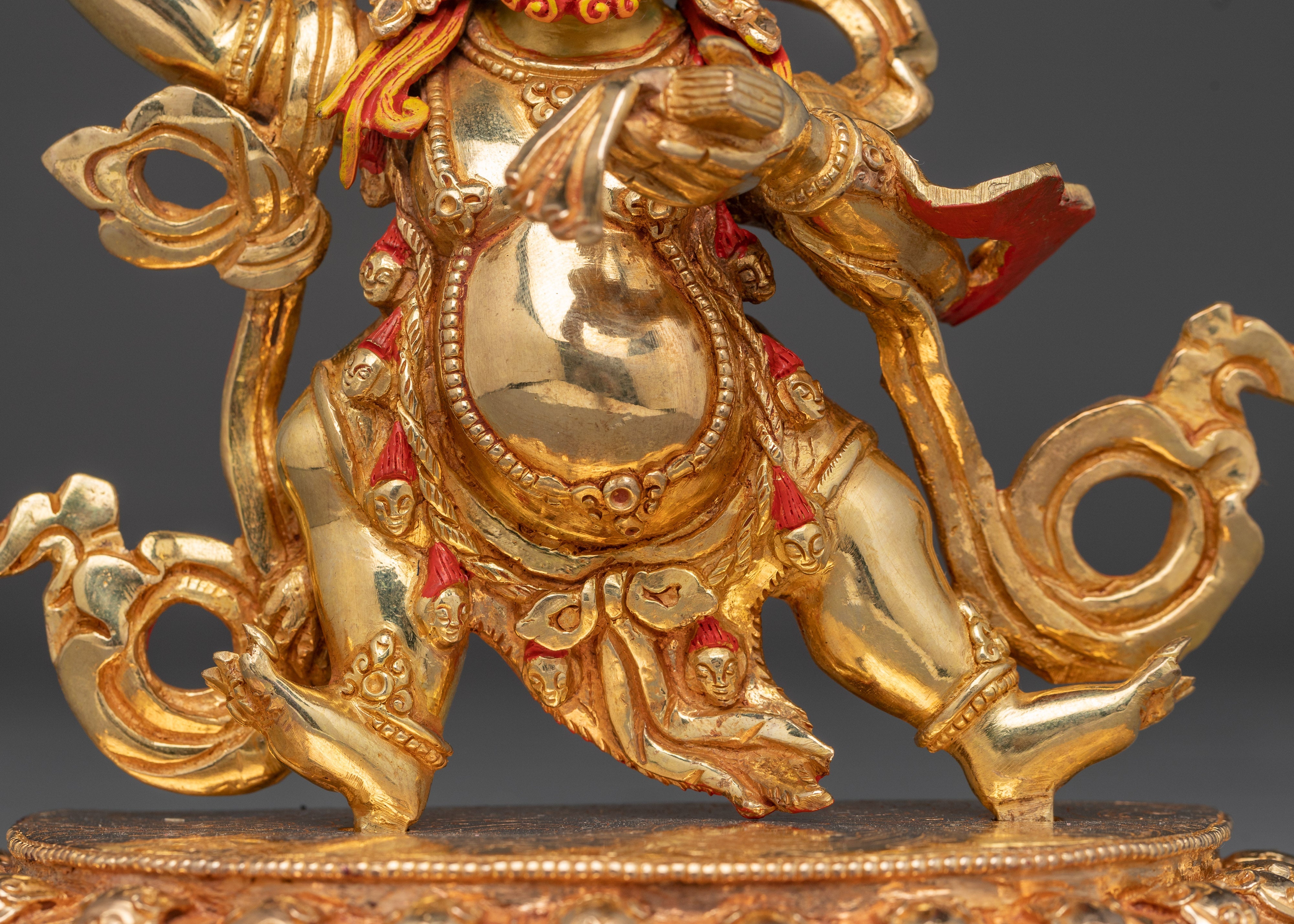Tibetan Black Manjushri Statue | Wrathful Wisdom Deity
