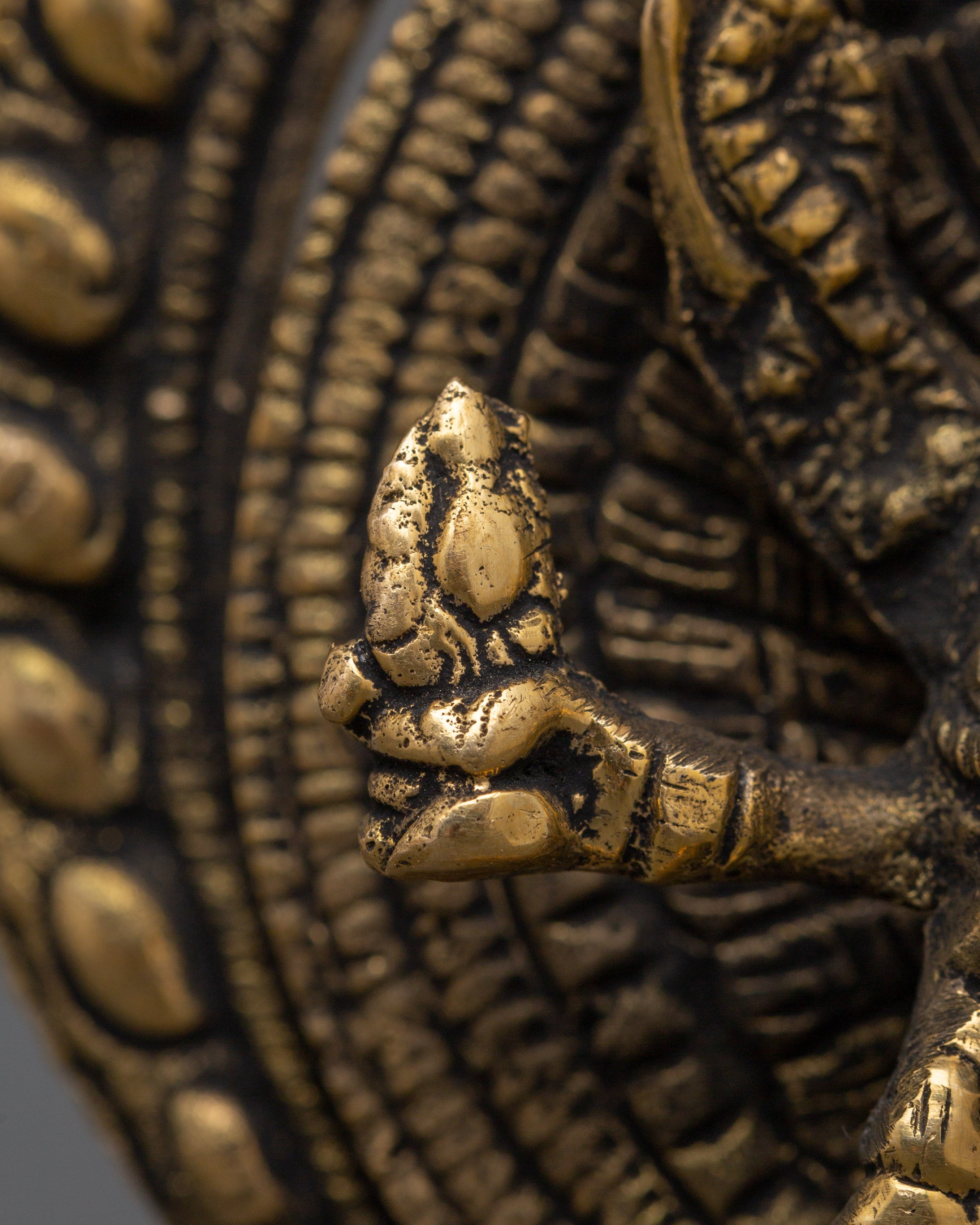 1000-Armed Chenresig Brass Statue | Avalokiteshvara Bodhisattva Sculpture