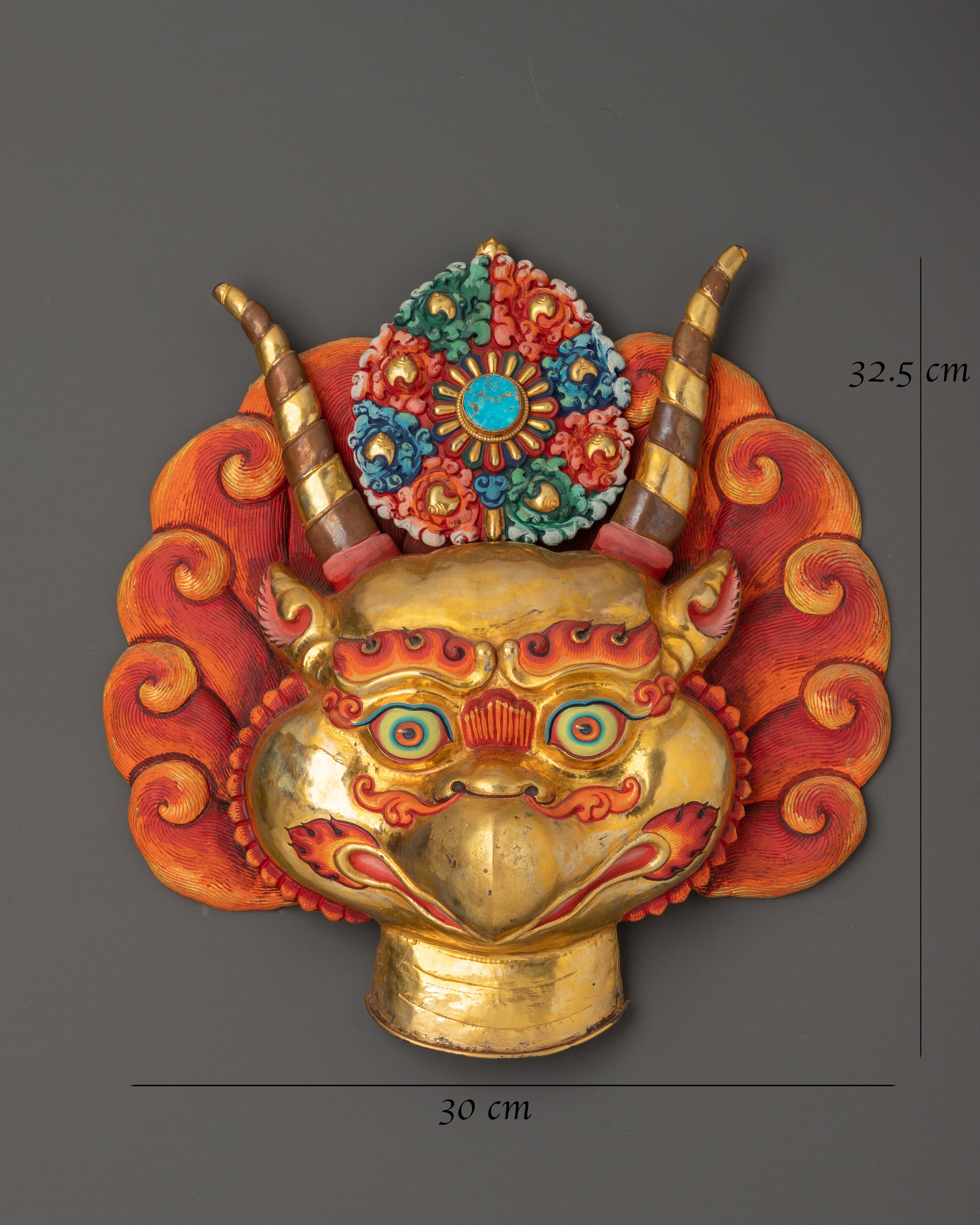 Garuda Wall Hanging Spiritual Decor | A Tibetan Protector Deity