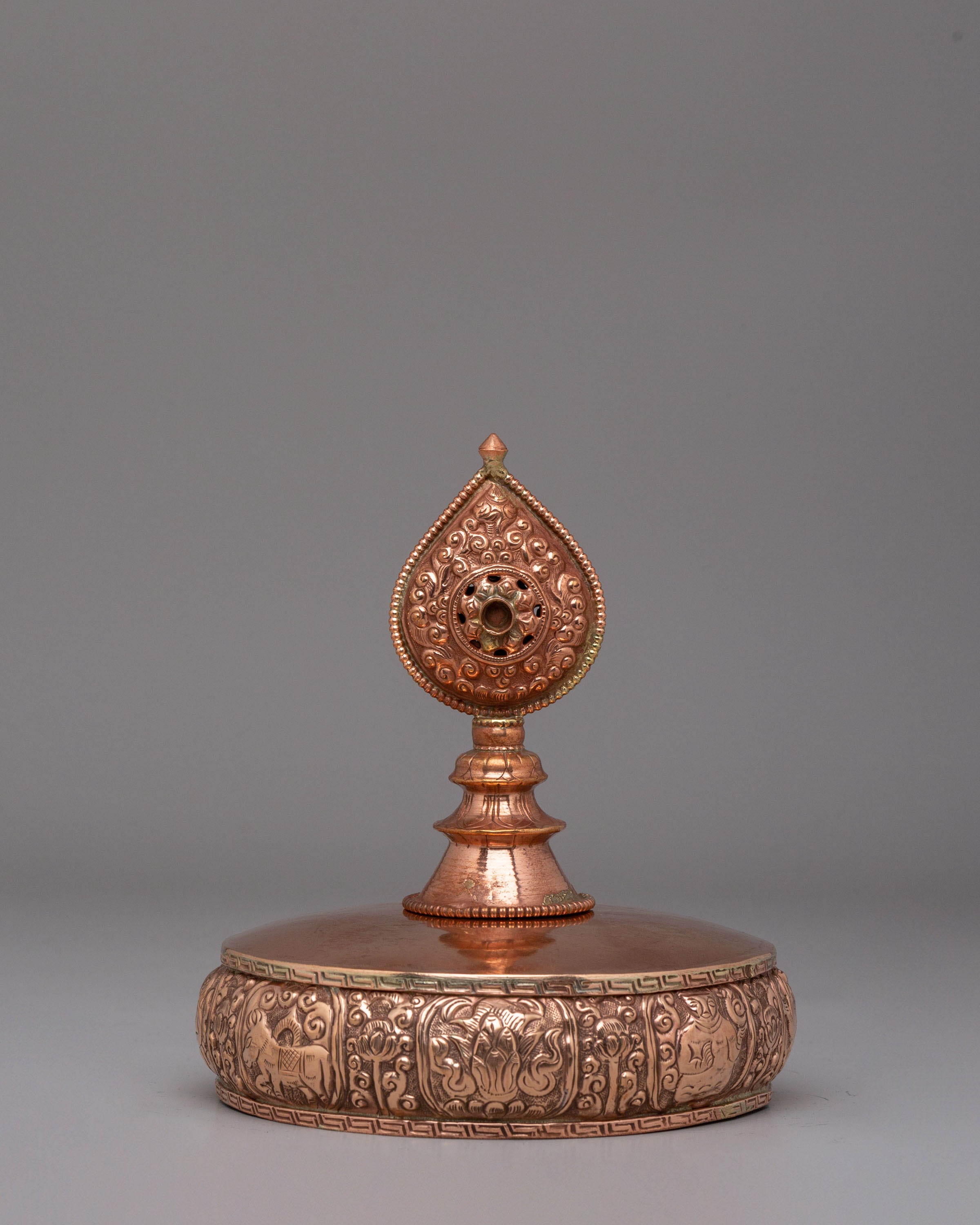 Himalayan Altar Mandala Offering | Handcrafted Ritual Plate for Sacred