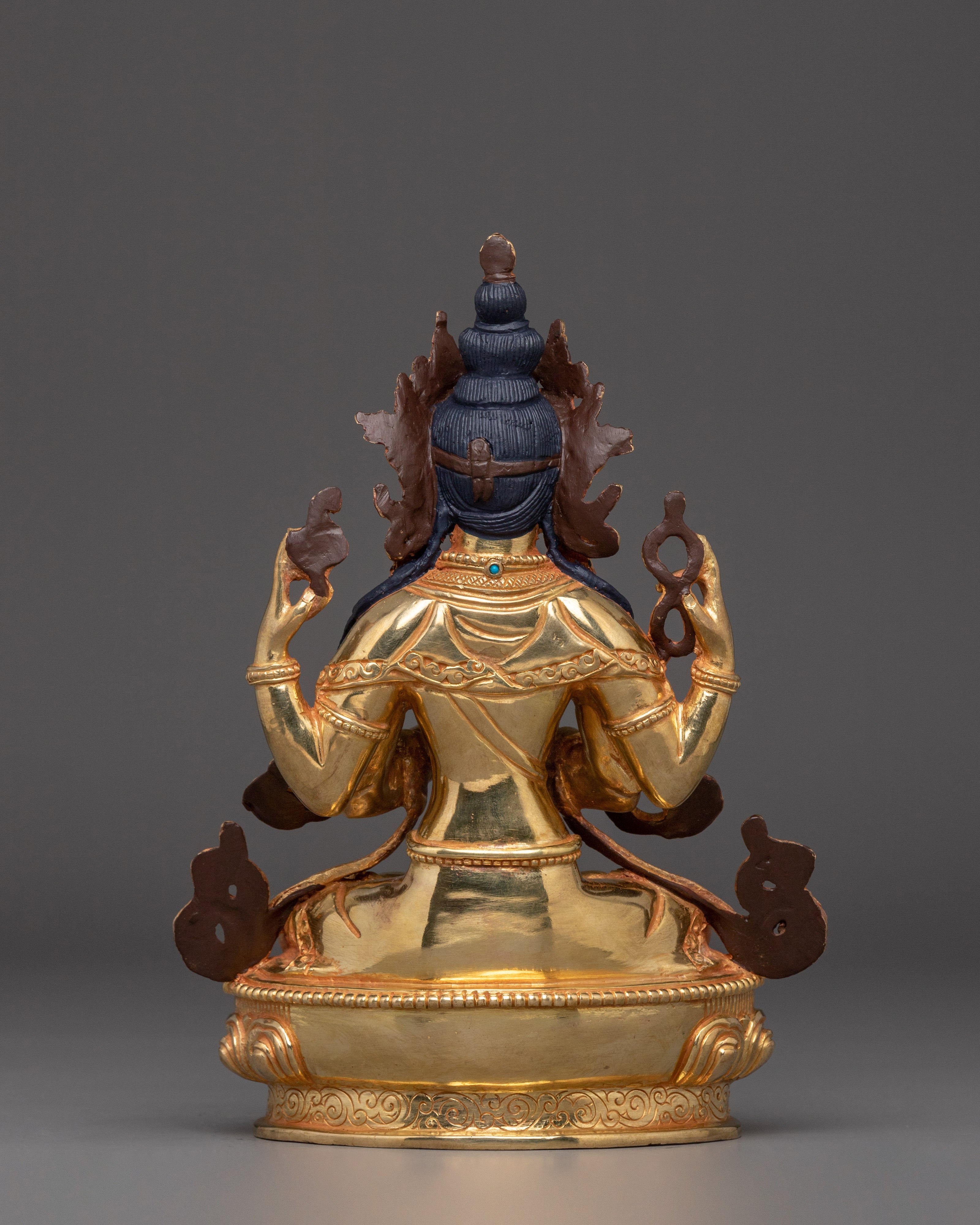Compassionate Bodhisattva Chenrezig Statue | Home and Altar Decor