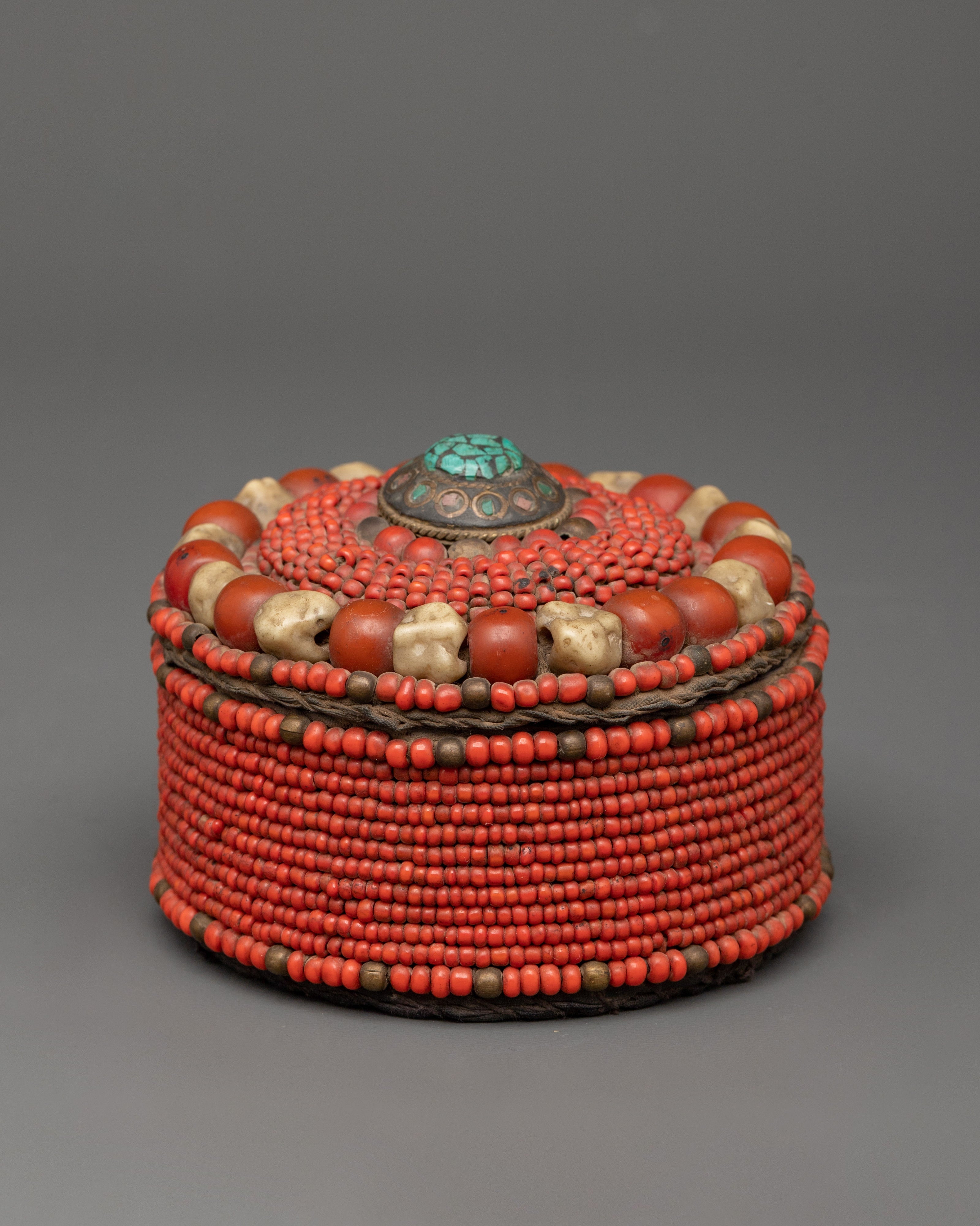 Tibetan Jewellery Box for Collection | Handmade Ethnic Accessory Storage