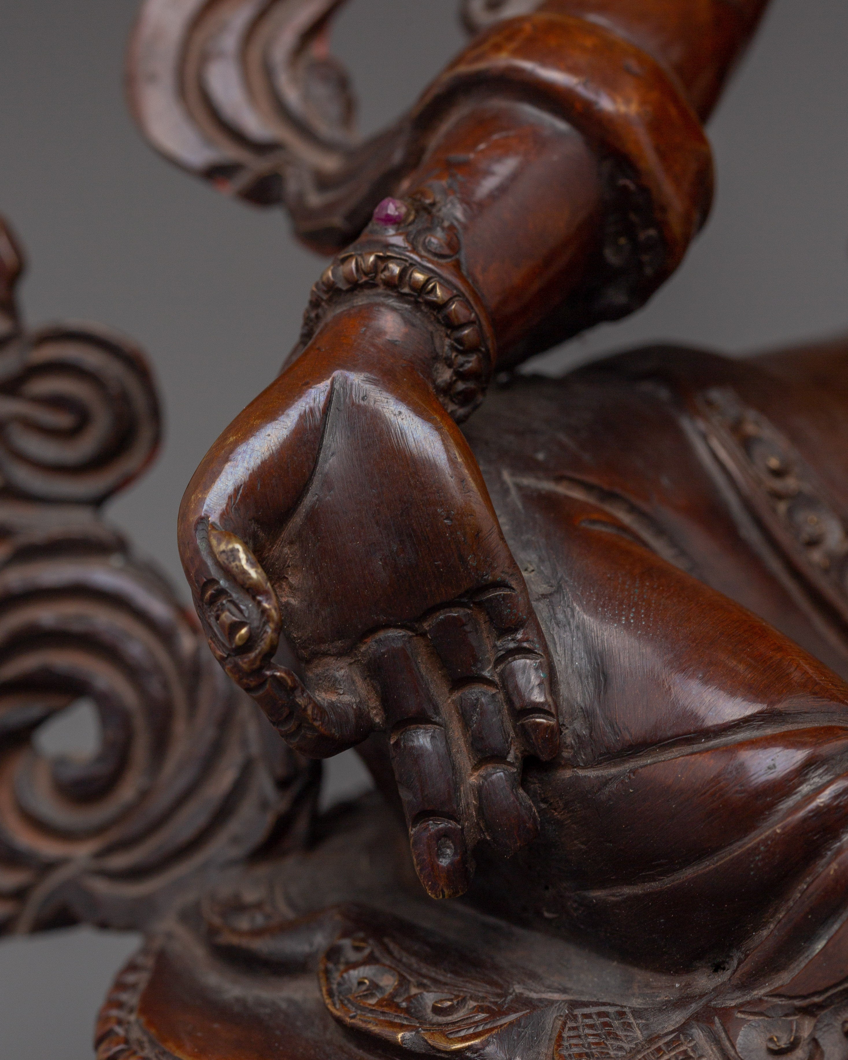 Tibetan Buddhist Deity Green Tara Statue | Goddess of Compassion and Protection