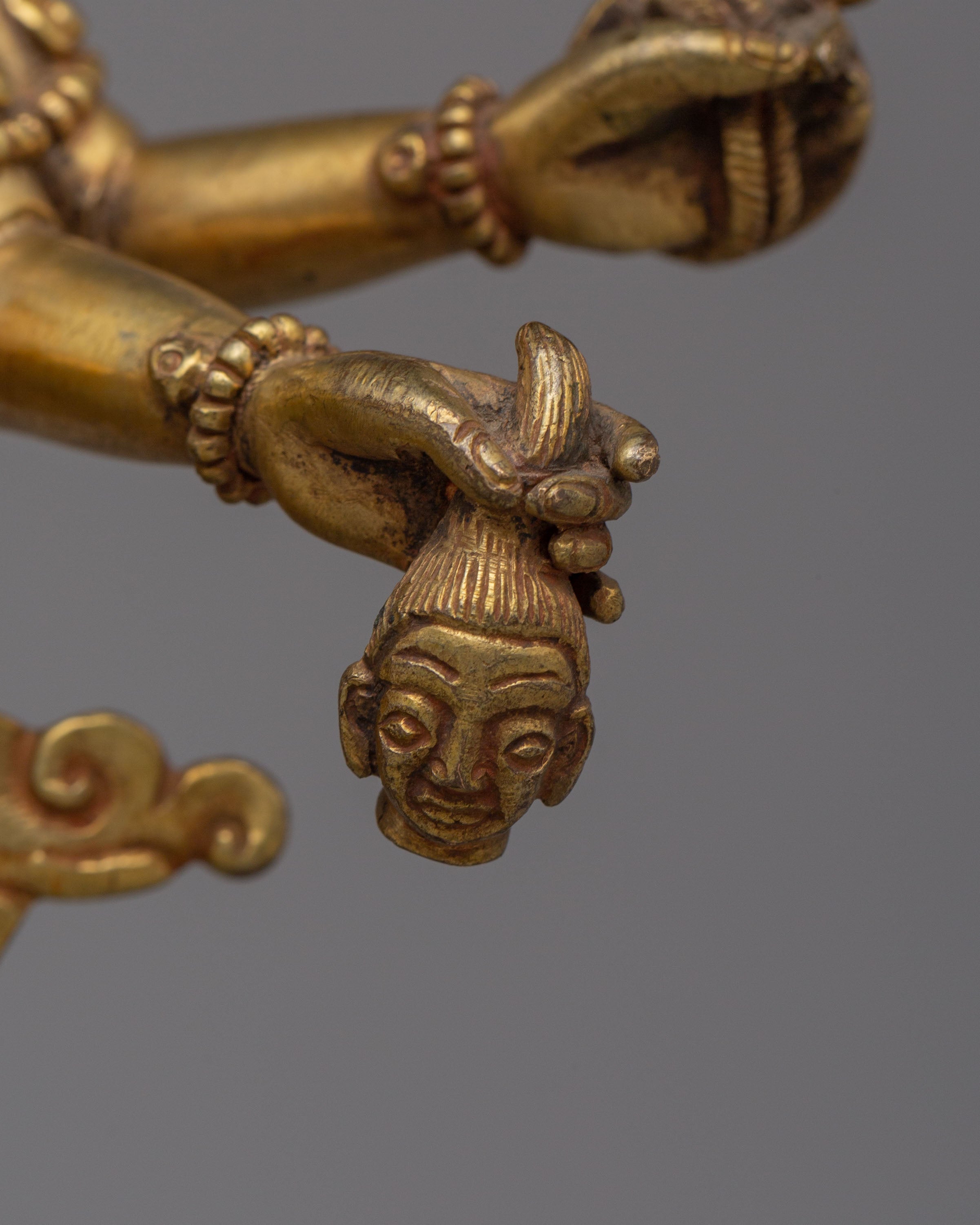 Handmade Mahakala Buddhist Phurba | Sacred Tibetan Ritual Dagger