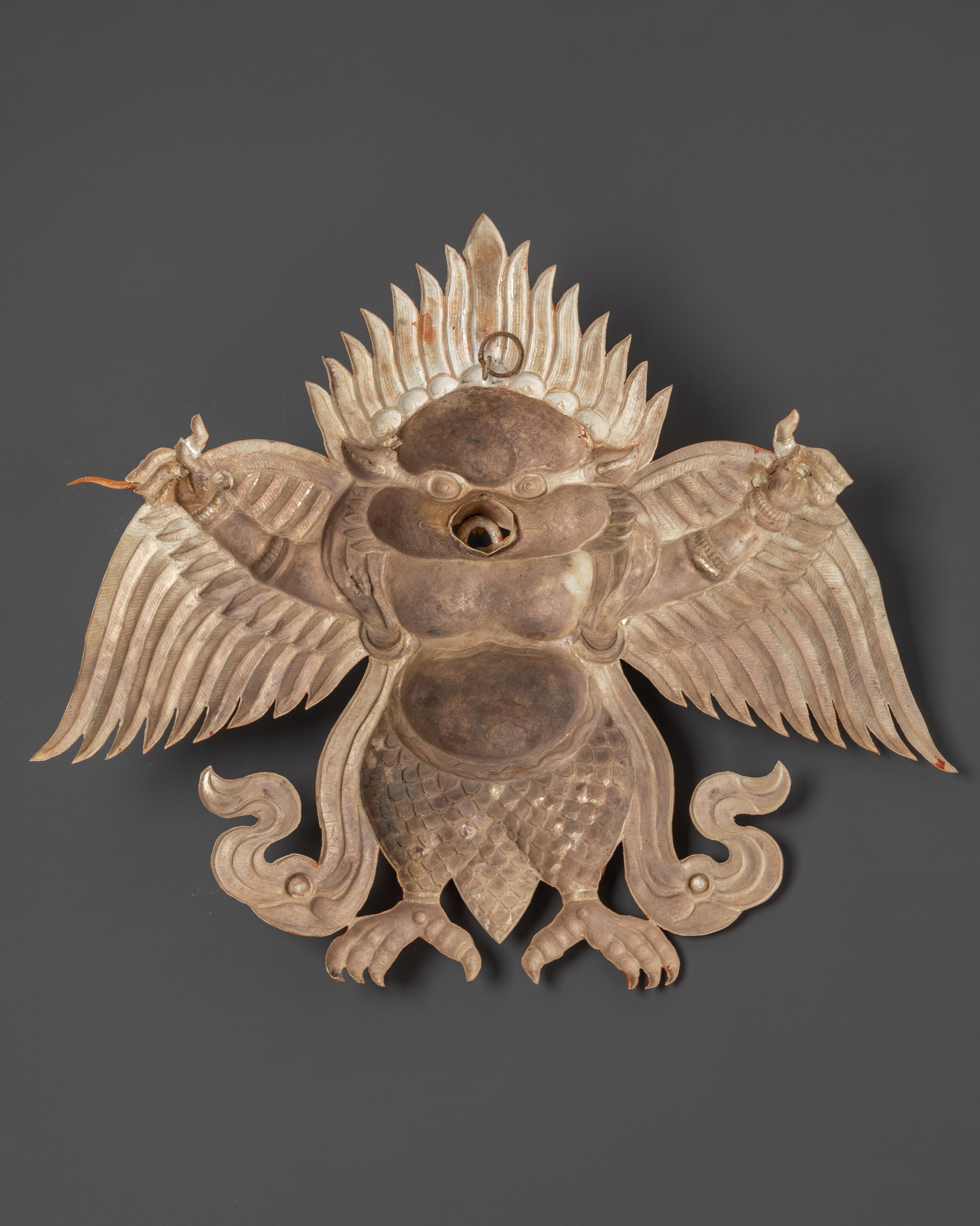 Buddhist Garuda Wall Hanging | Mythical Bird Sculpture