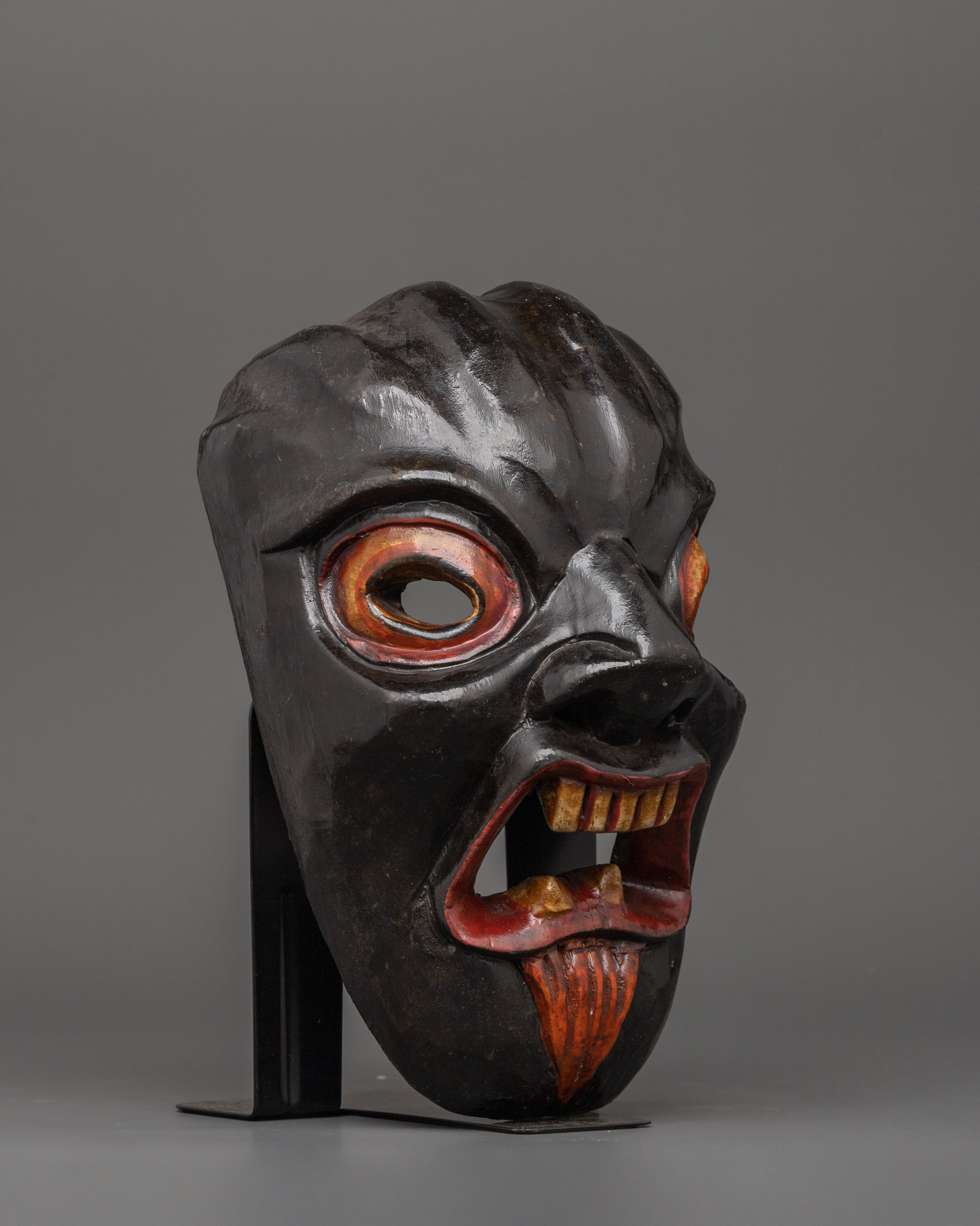 Handcrafted Wooden Tribal Mask | Bring Strength and Spirit to Your Space