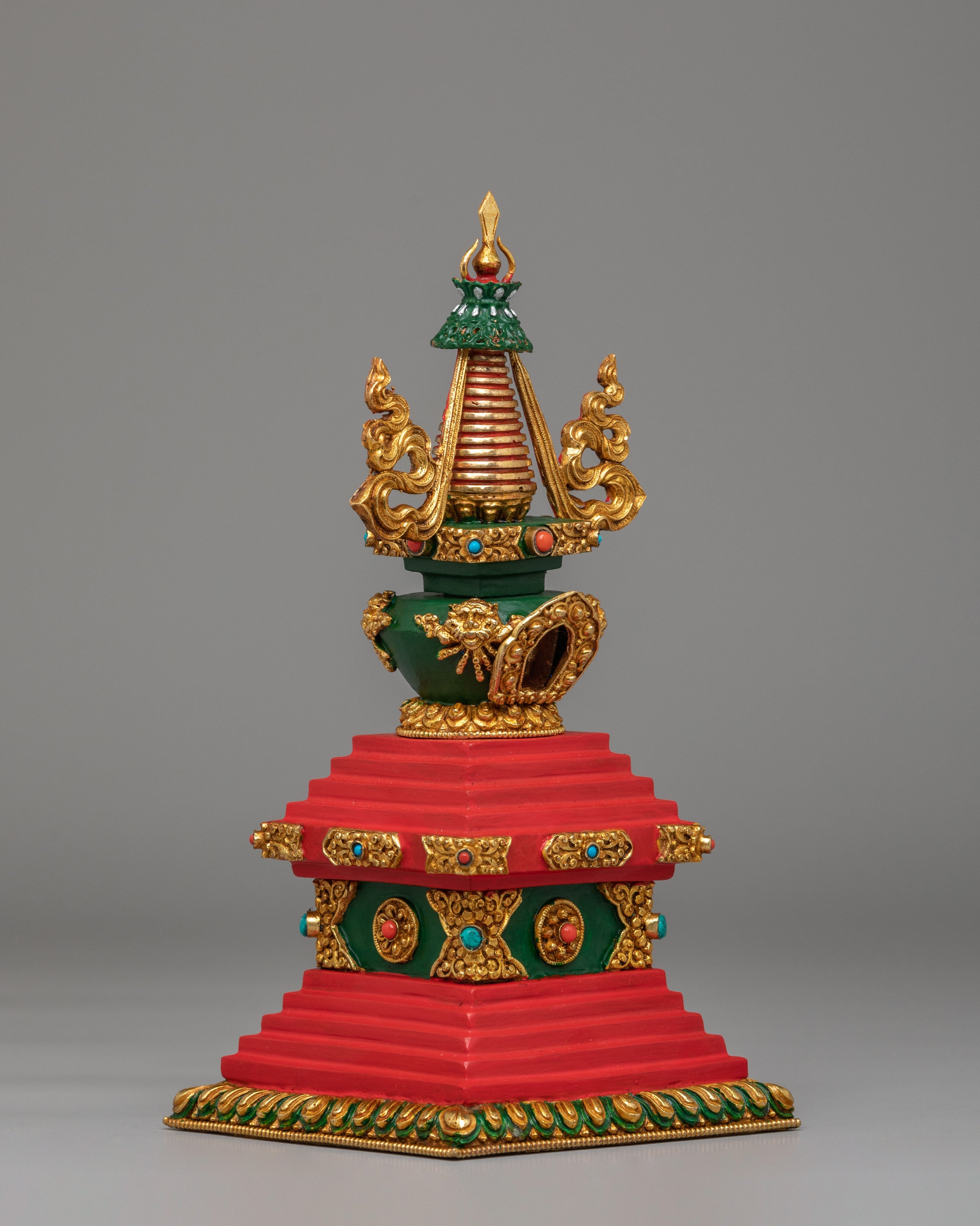 Himalayan Spiritual Enlightenment Stupa | Sacred Symbol of Wisdom
