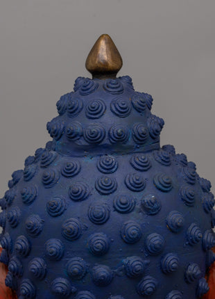 Bronze Buddha Head Statue | Perfect Spiritual Gift for Meditation Enthusiasts