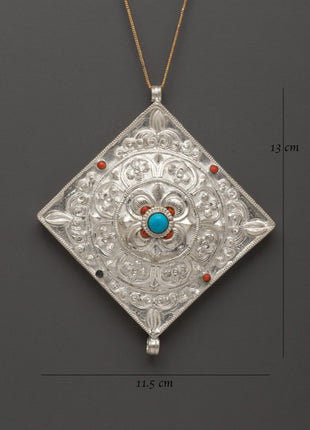 Buddhist Ghau Box Locket | Sacred Tibetan Amulet For Spiritual Protection