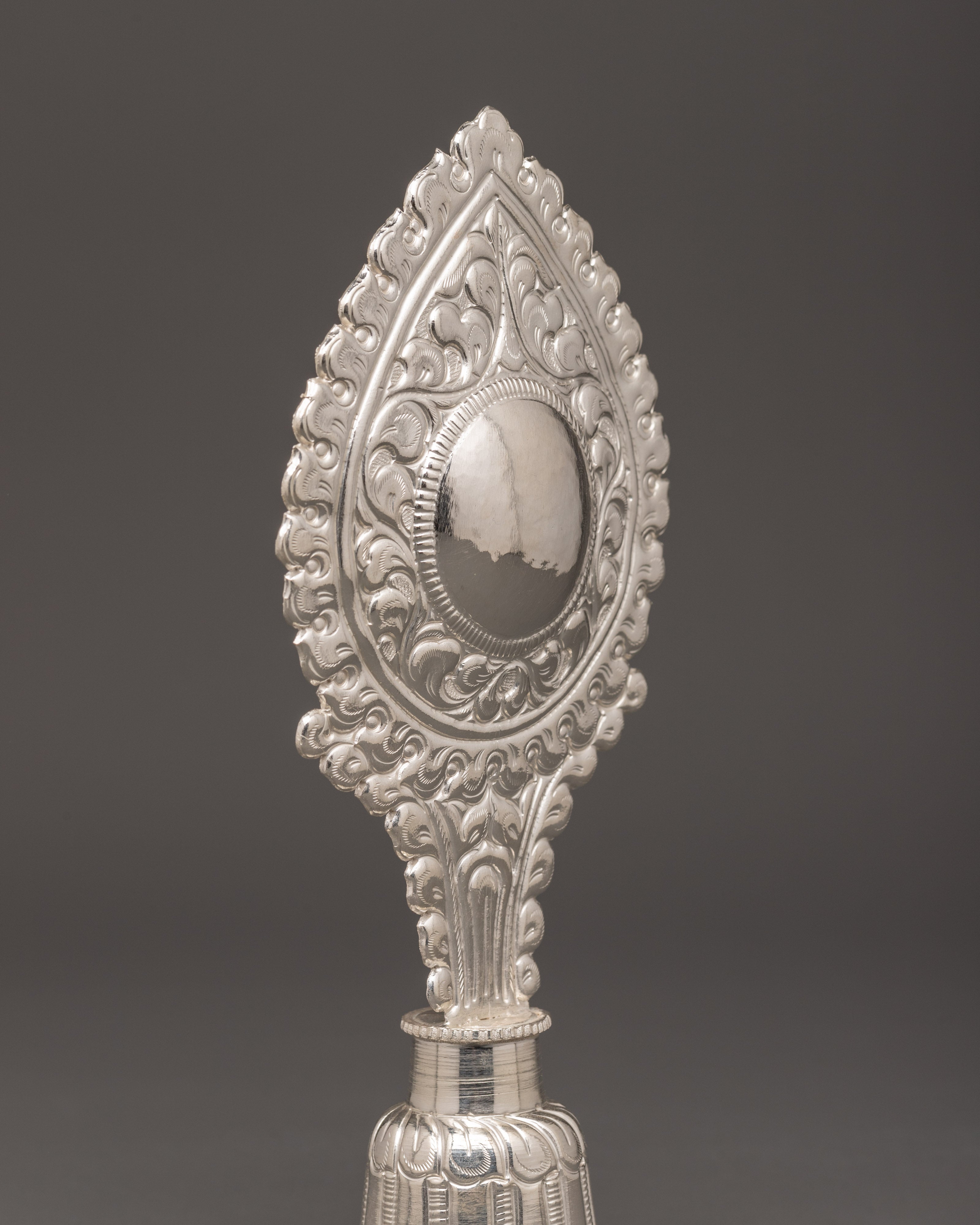 Pure Silver Jwala-Nhyaka & Sinamu Set | Traditional Newari Holy Puja Set