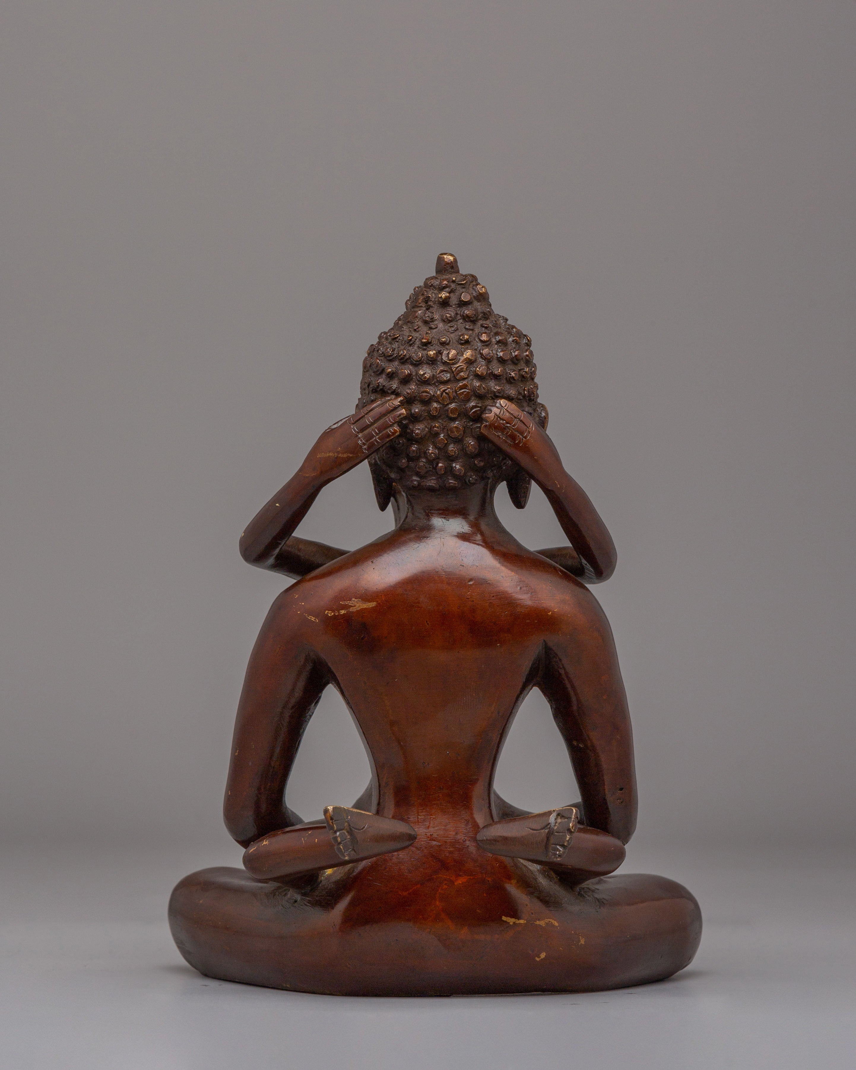 Handcrafted Samantabhadra Statue | Tibetan Buddha of Infinite Wisdom