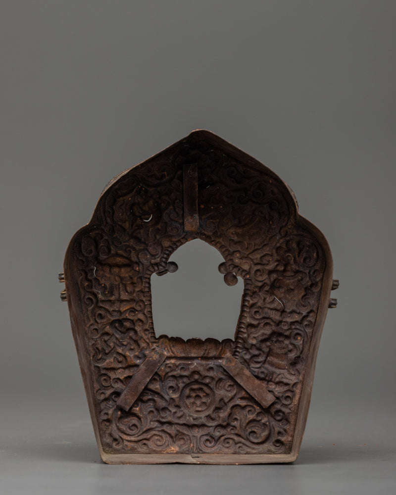 Ghau Altar Box | Copper Spiritual Decor